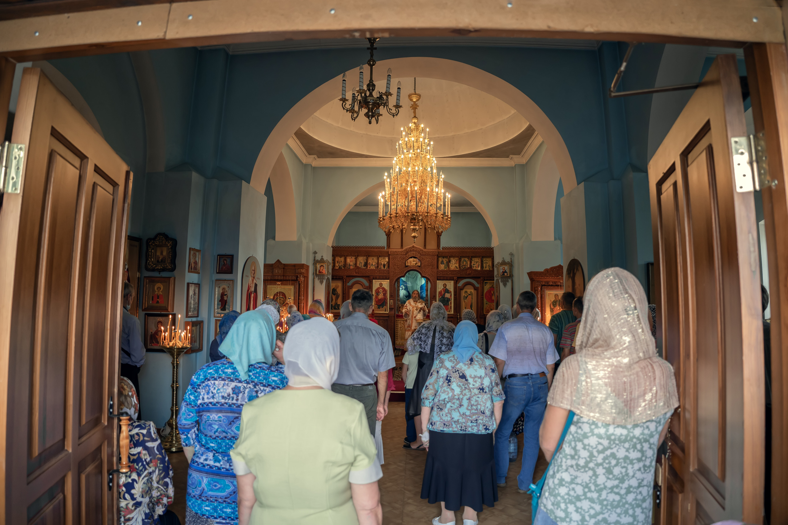 Престольный праздник в Ильинском храме с. Ильинка Тульская область. Церковный фотограф Севастополь