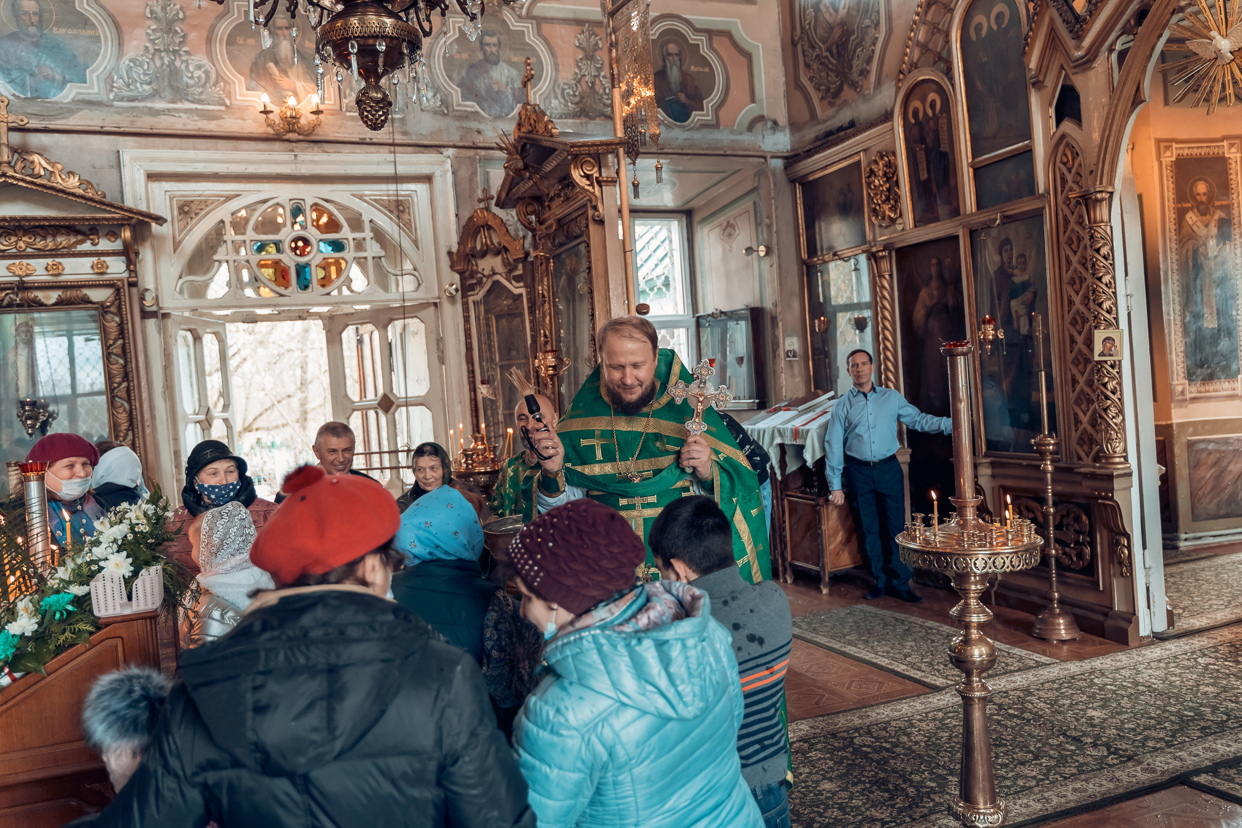 Вход Господень в Иерусалим в храме Димитрия Солунского г. Тула. Церковный фотограф Севастополь
