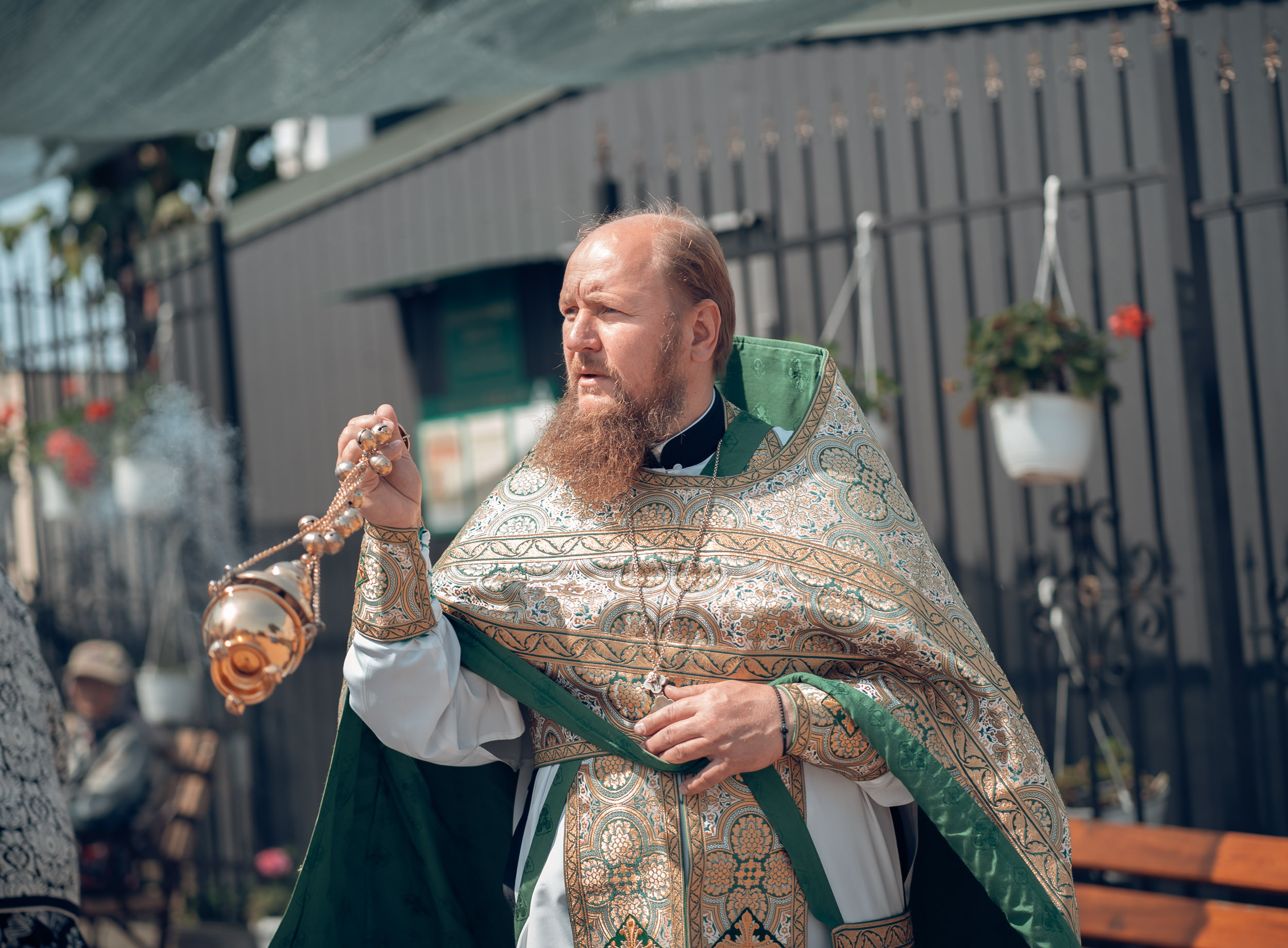 Праздник Святой Троицы в храме Прп. Сергия Радонежского г. Севастополь. Церковный фотограф Севастополь