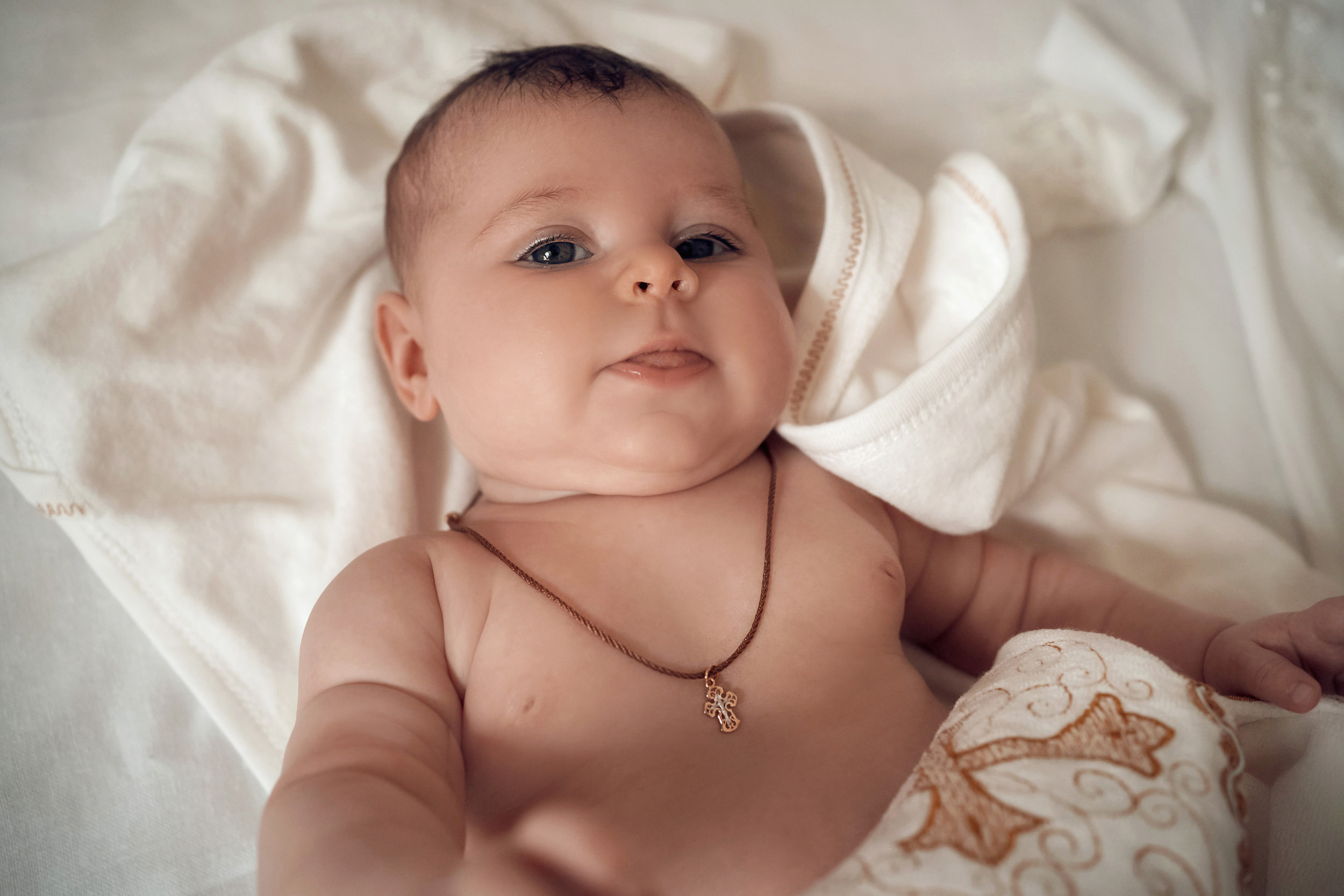 Крещение в Свято — Покровском храме с. Новопокровское. Церковный фотограф Севастополь