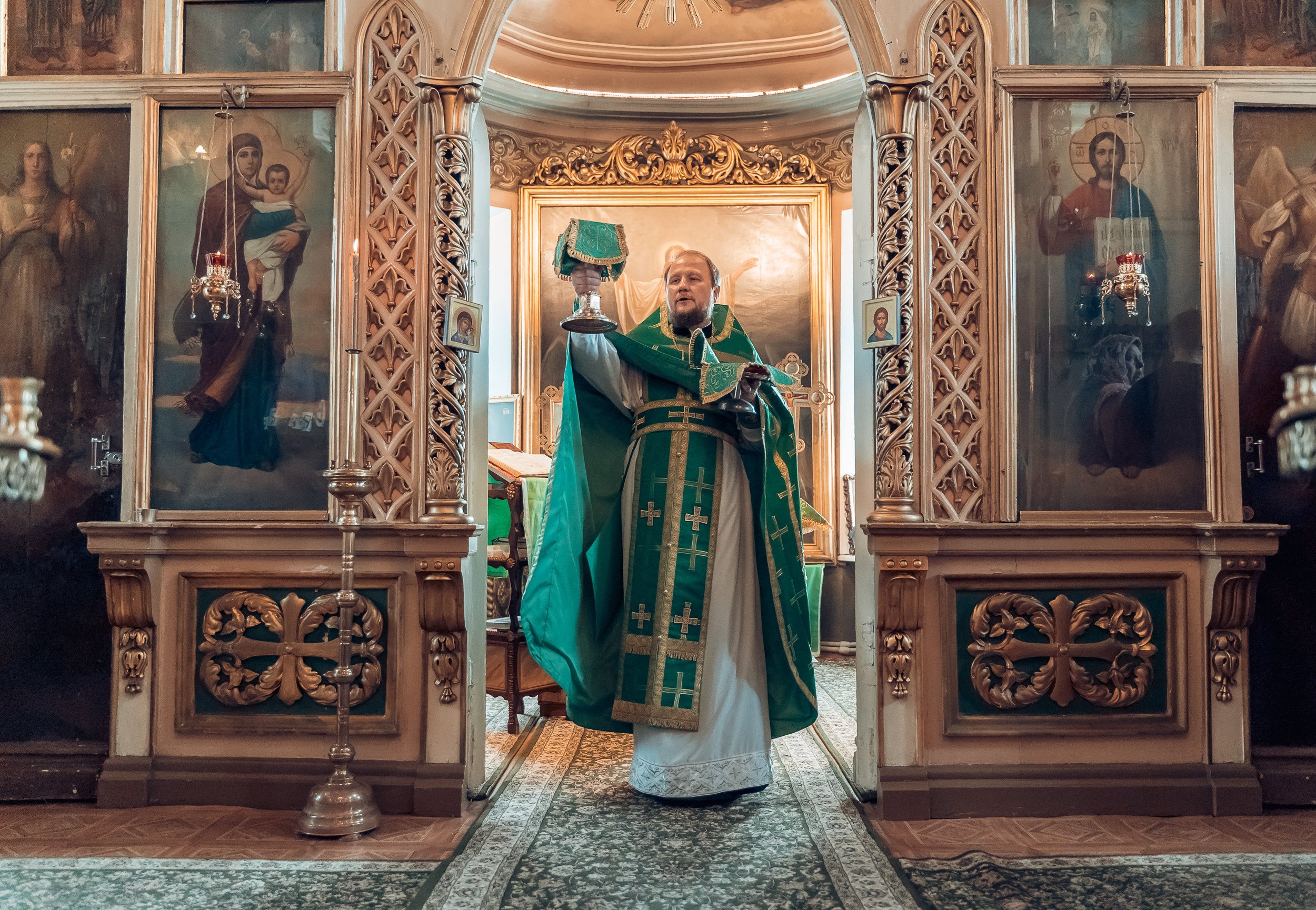 Вход Господень в Иерусалим в храме Димитрия Солунского г. Тула. Церковный фотограф Севастополь