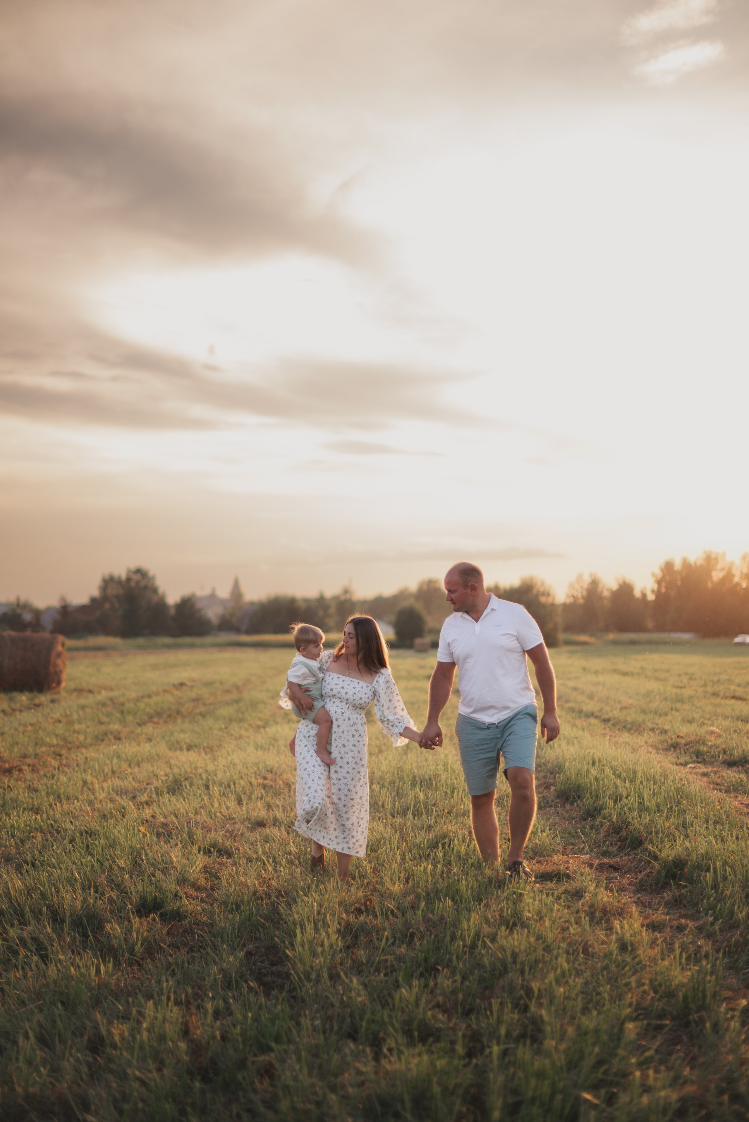 Ксения с семьей. Семейный и детский фотограф в Щелково Алена Дробот