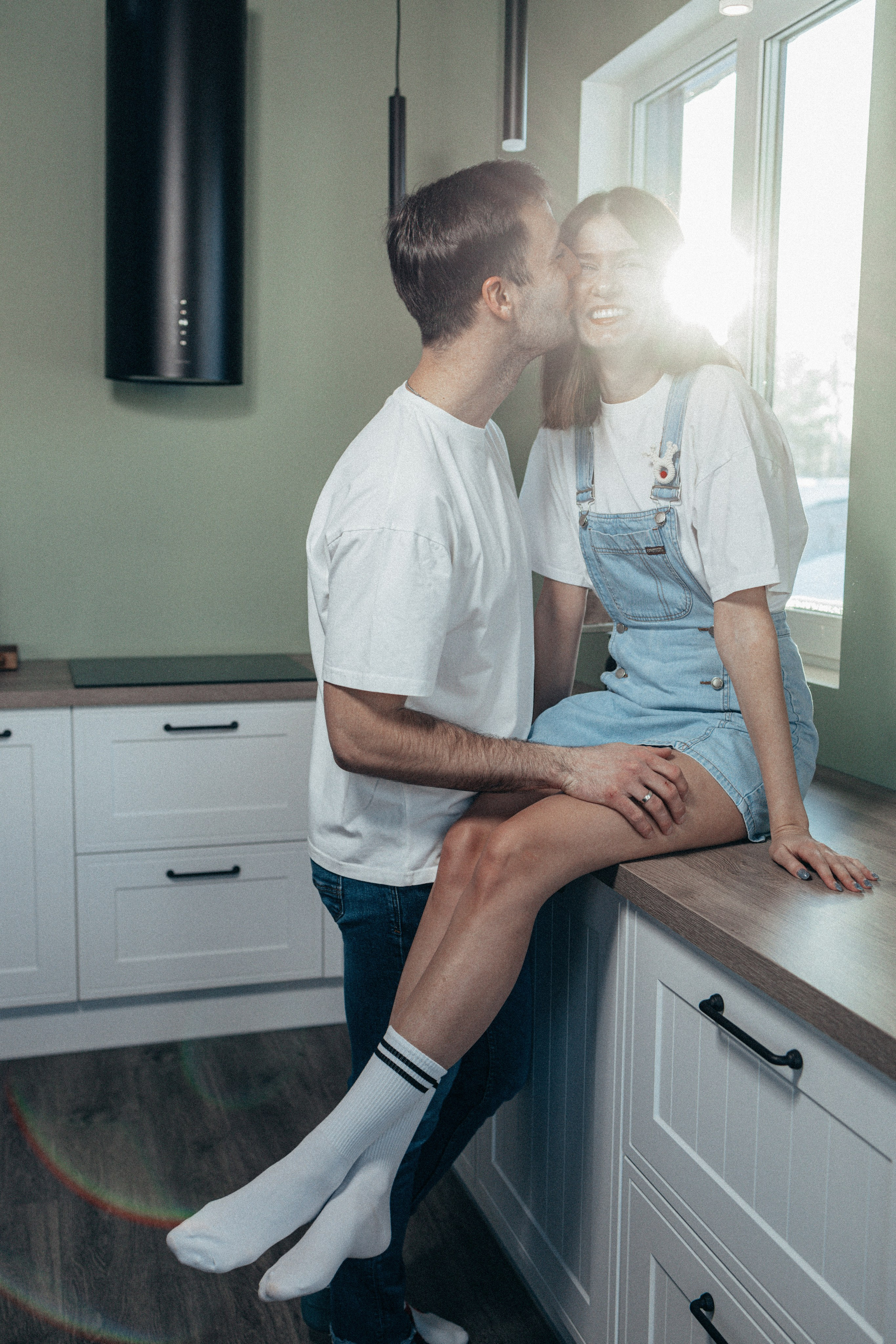 Кирилл, Настя и коржик Рико