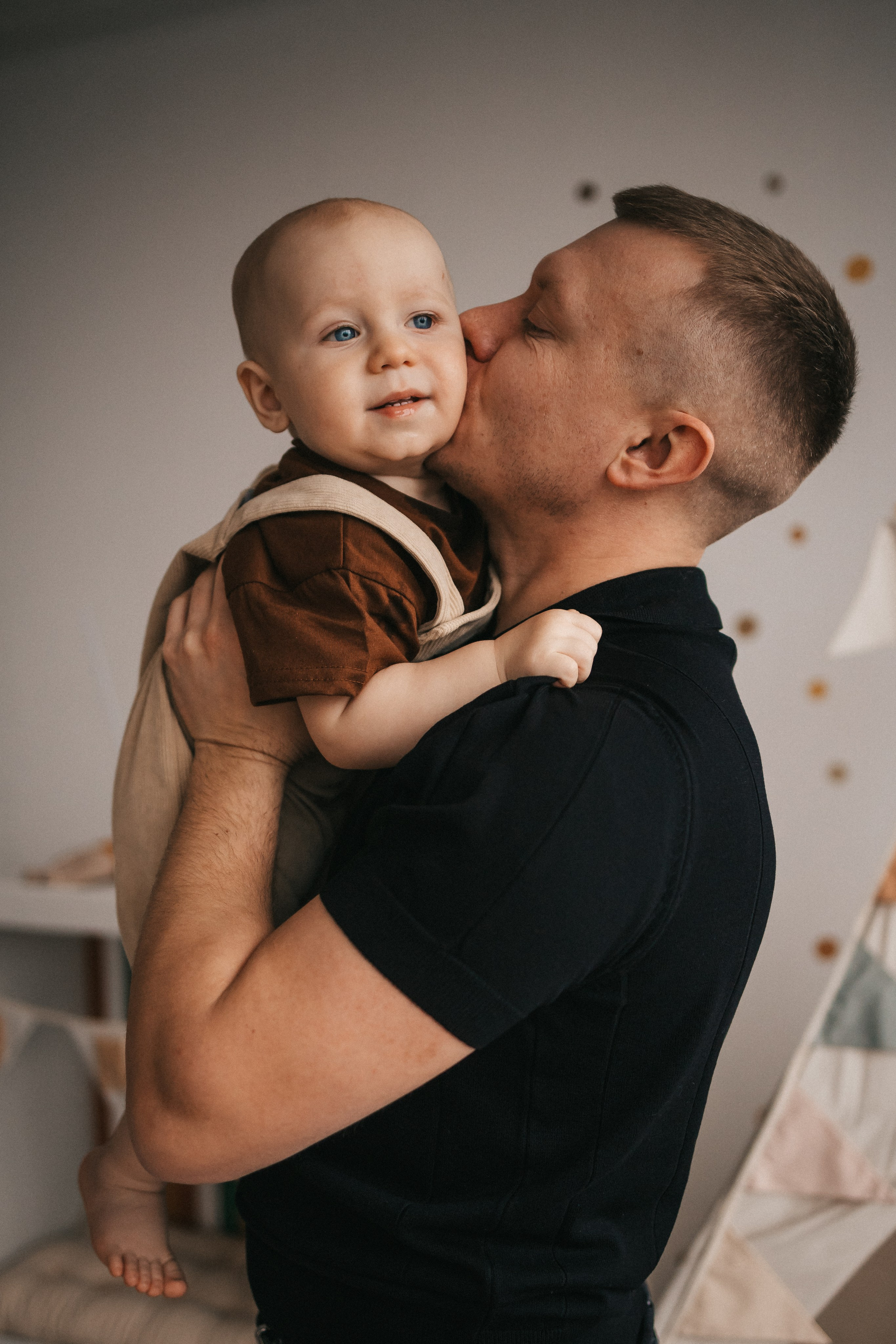 Саше 1 годик в новогодних локациях. Фотограф Нижний Новгород