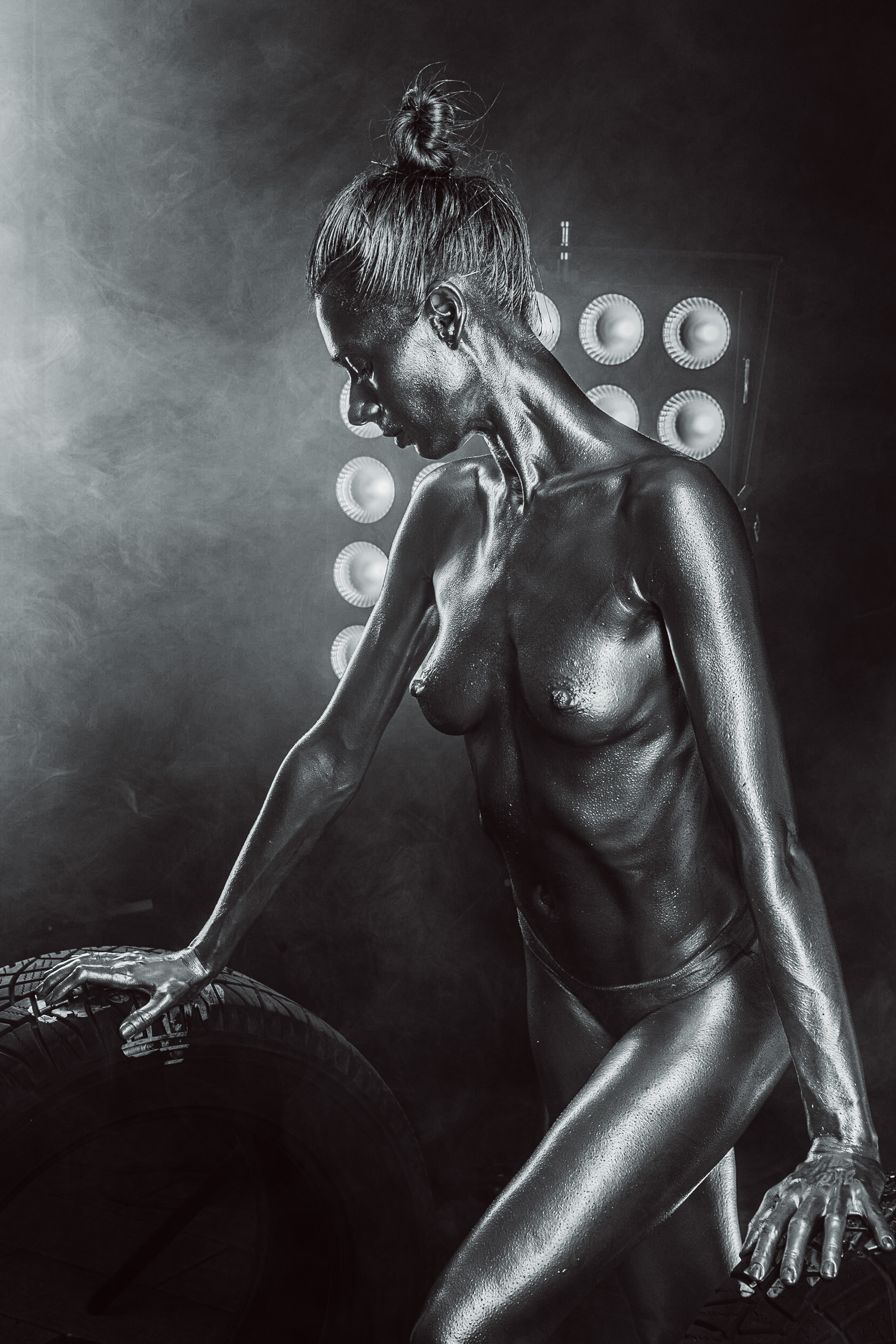 Фотосессия ню Александры в Москве. Бизнес фотограф в Москве Алексей Кознев