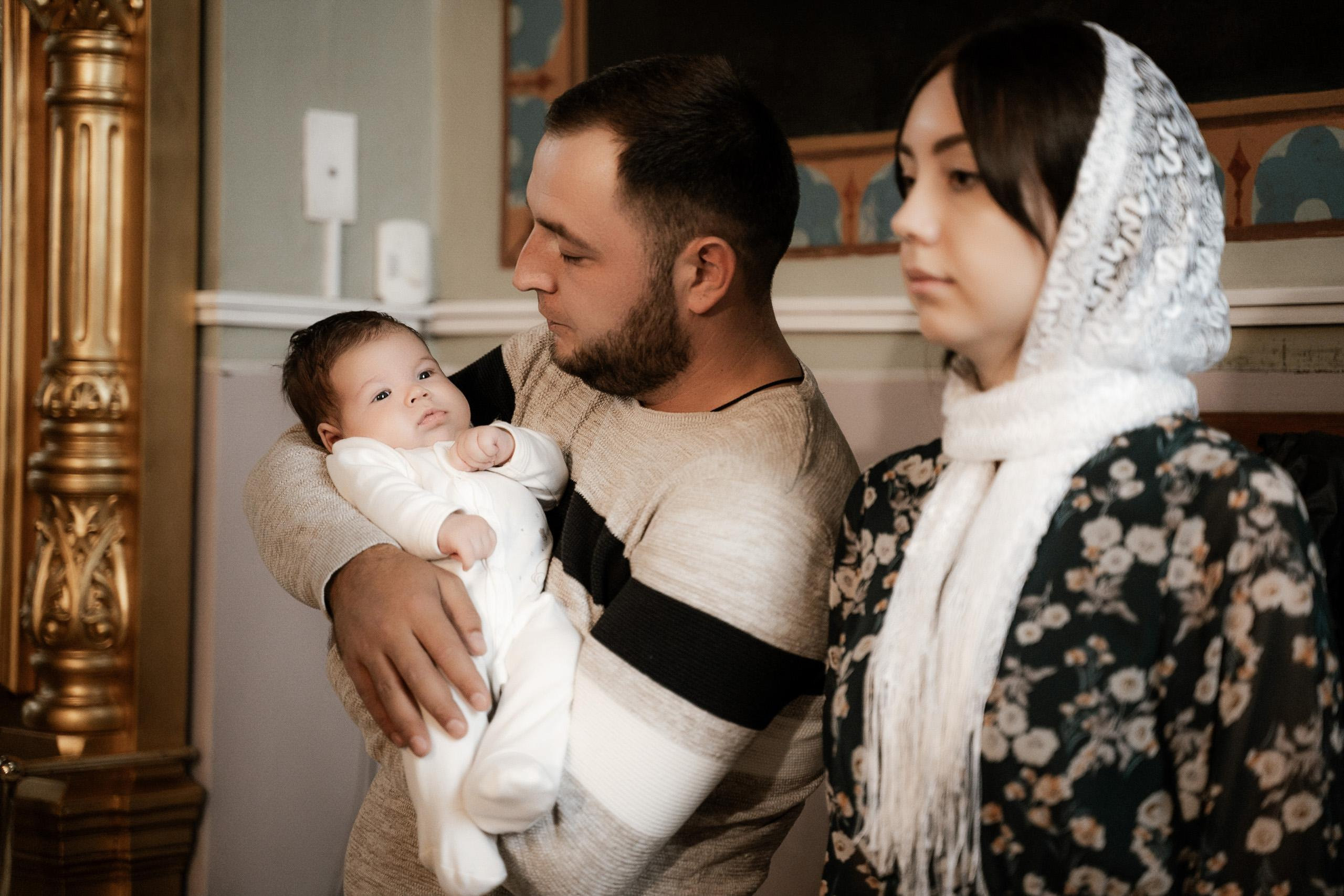 Фотограф на крещение в Балашихе в Церкви Рождества