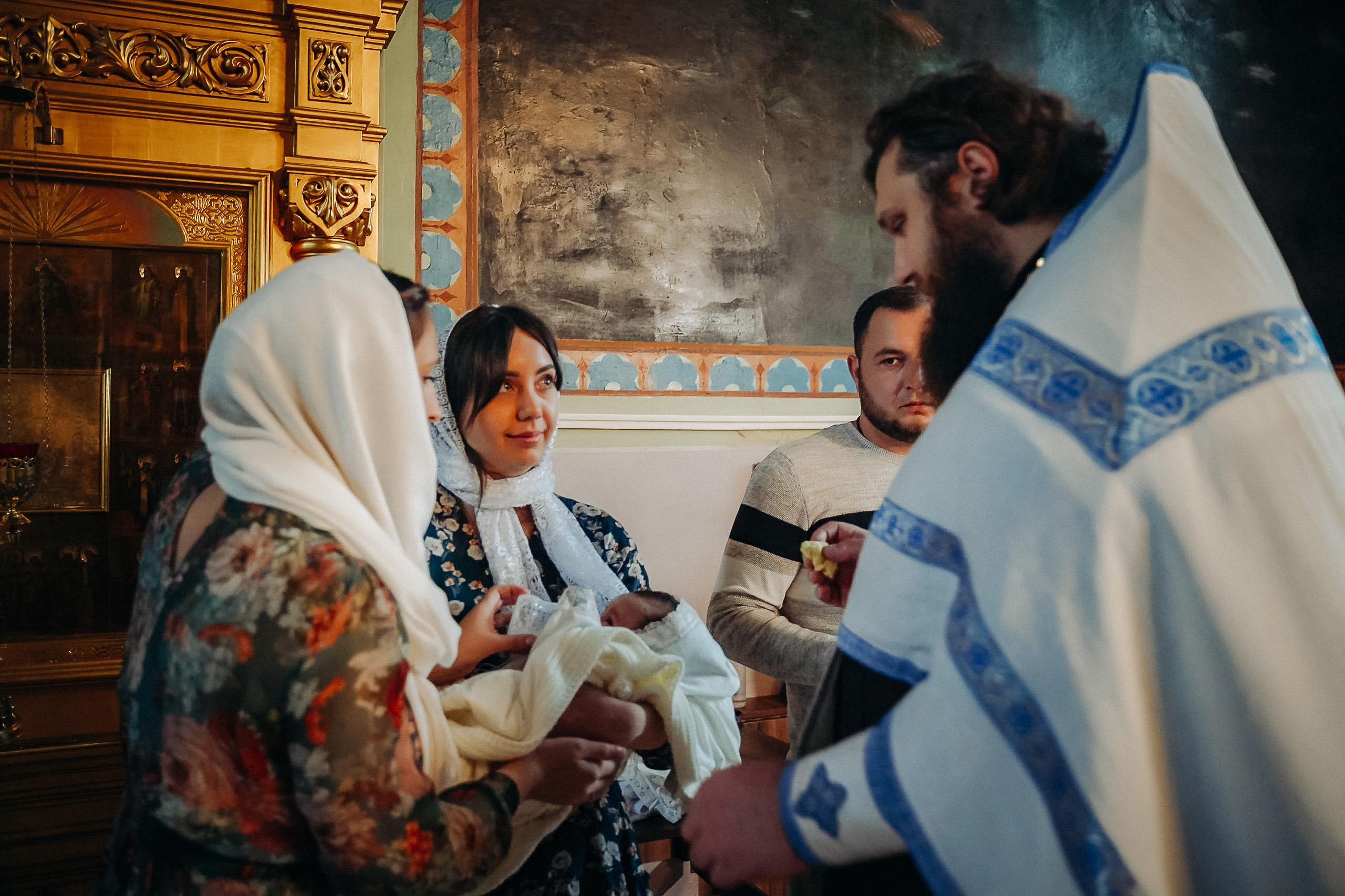 Фотограф на крещение в Балашихе в Церкви Рождества