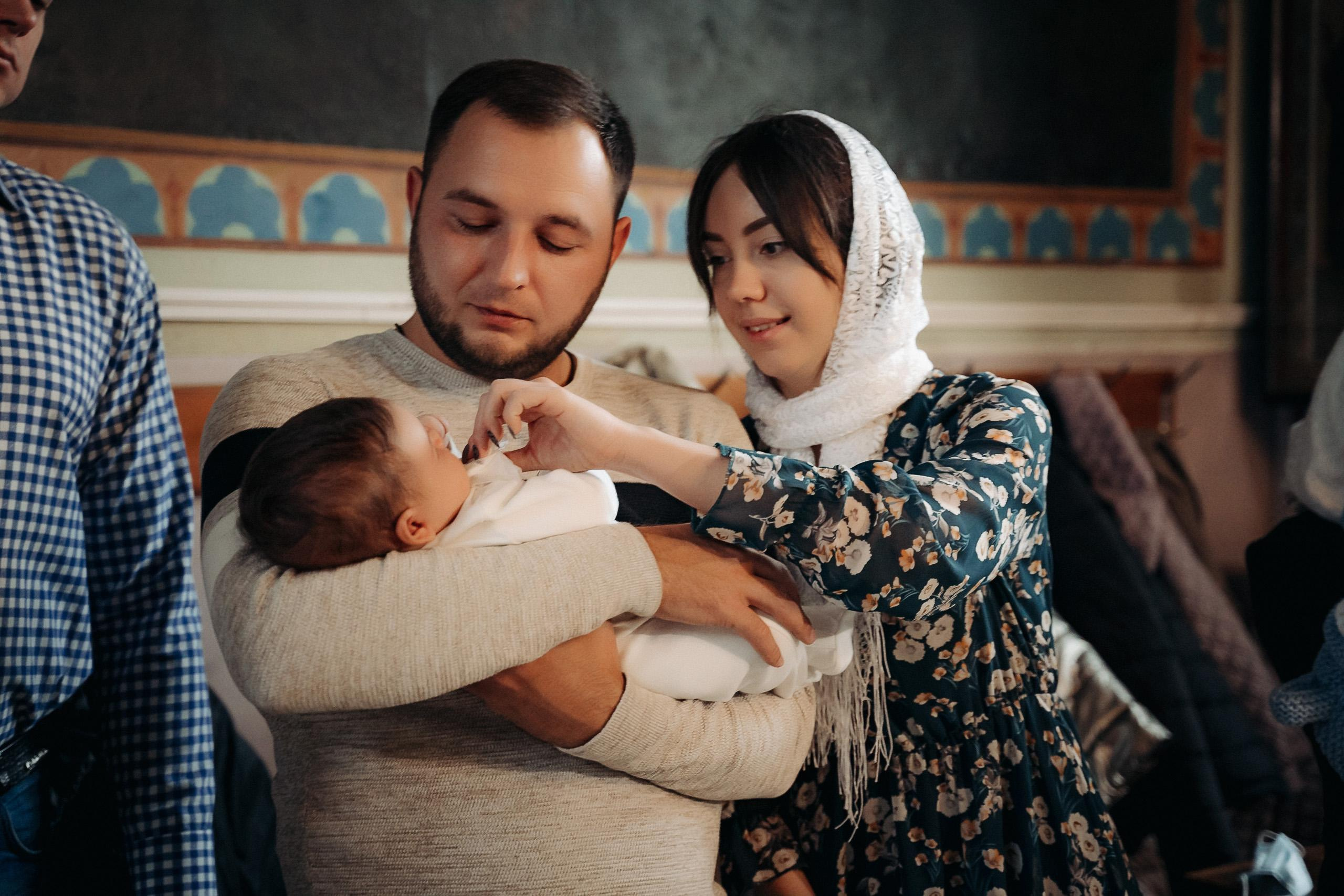 Фотограф на крещение в Балашихе в Церкви Рождества