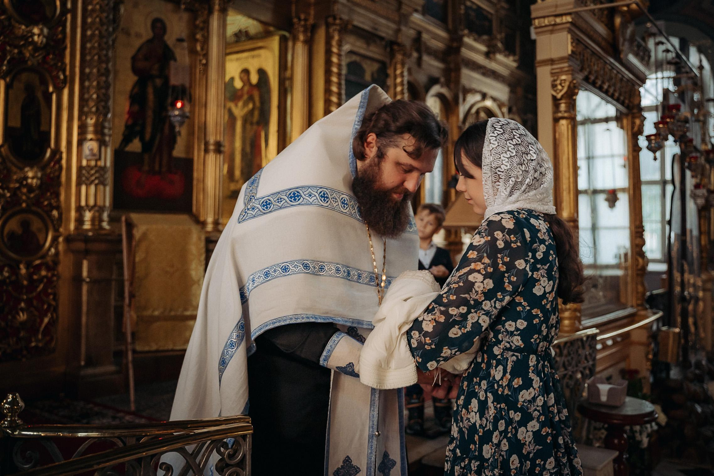 Фотограф на крещение в Балашихе в Церкви Рождества