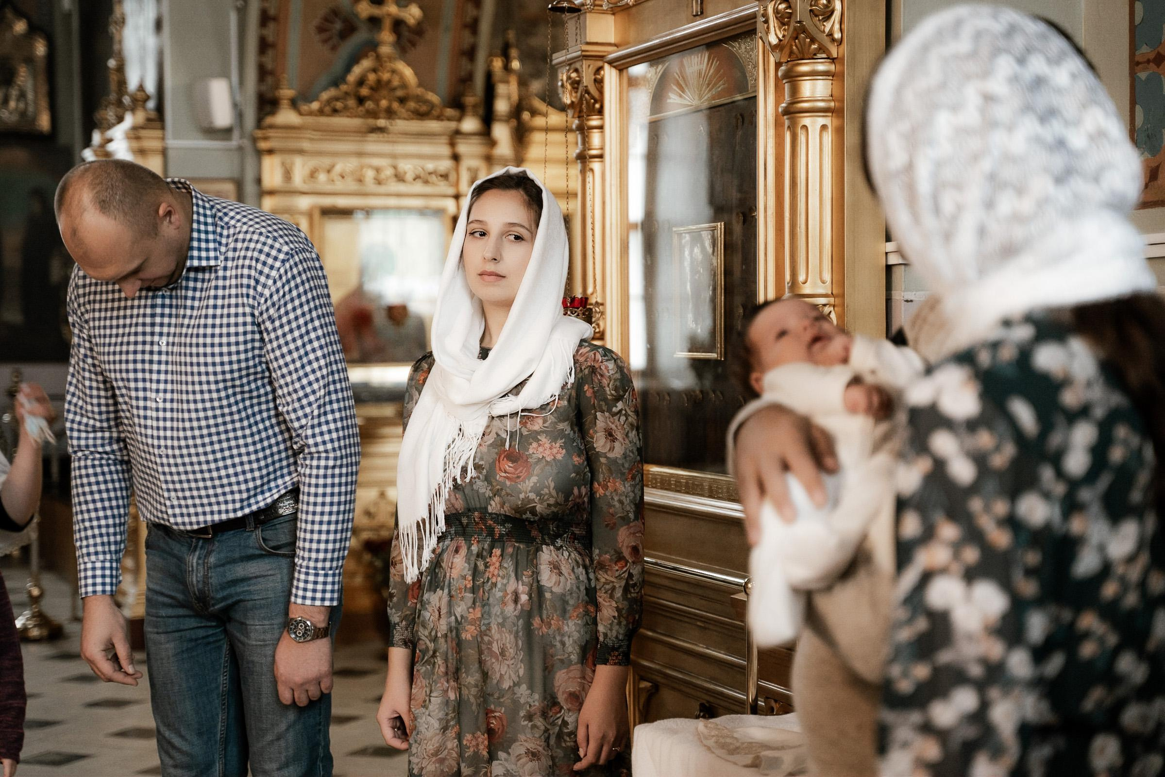 Фотограф на крещение в Балашихе в Церкви Рождества