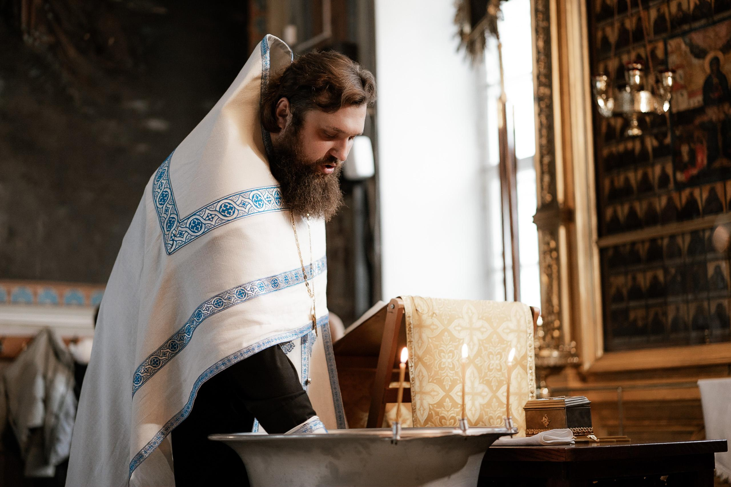 Фотограф на крещение в Балашихе в Церкви Рождества