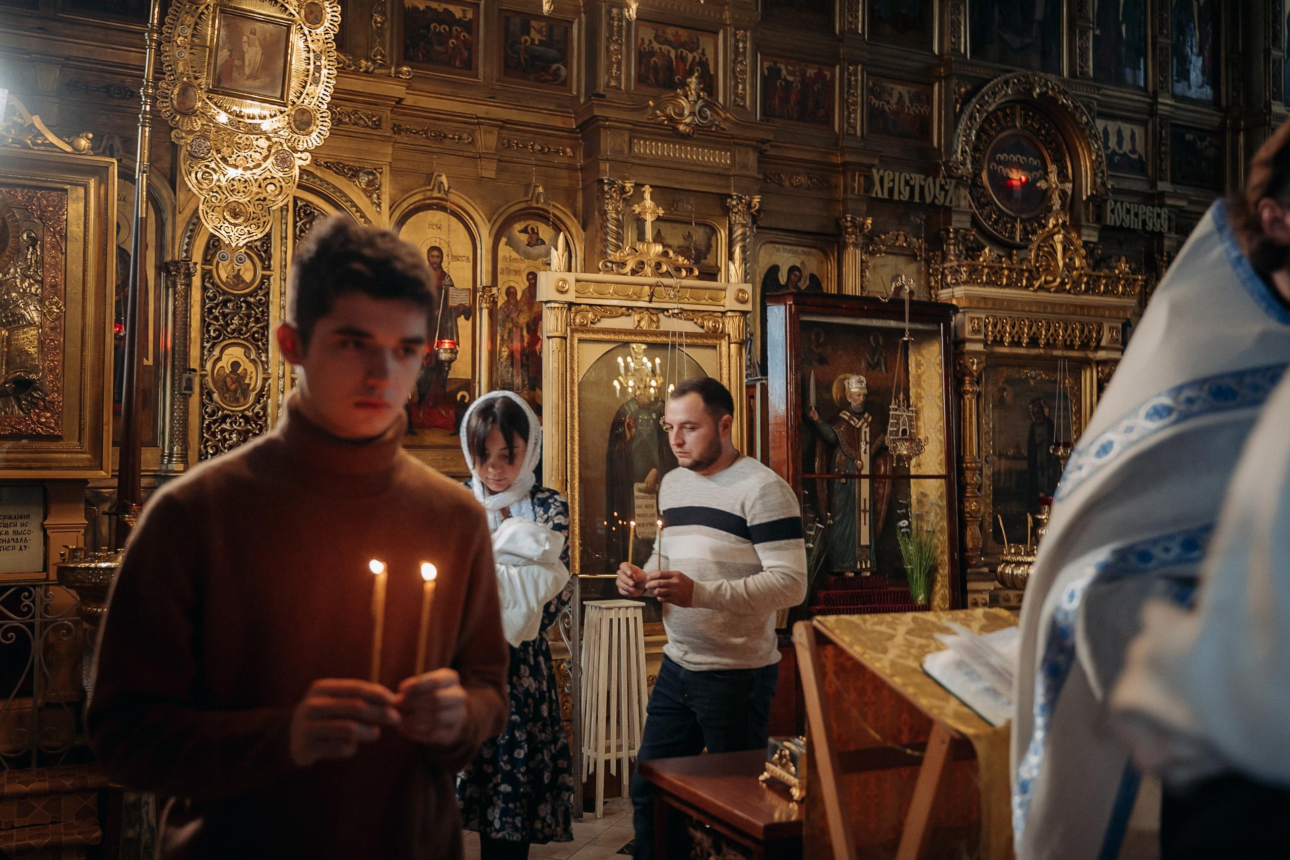 Фотограф на крещение в Балашихе в Церкви Рождества