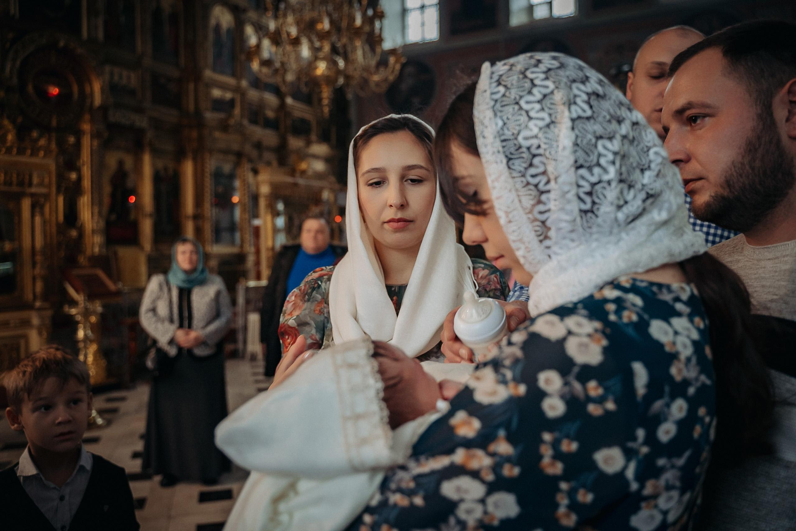 Фотограф на крещение в Балашихе в Церкви Рождества
