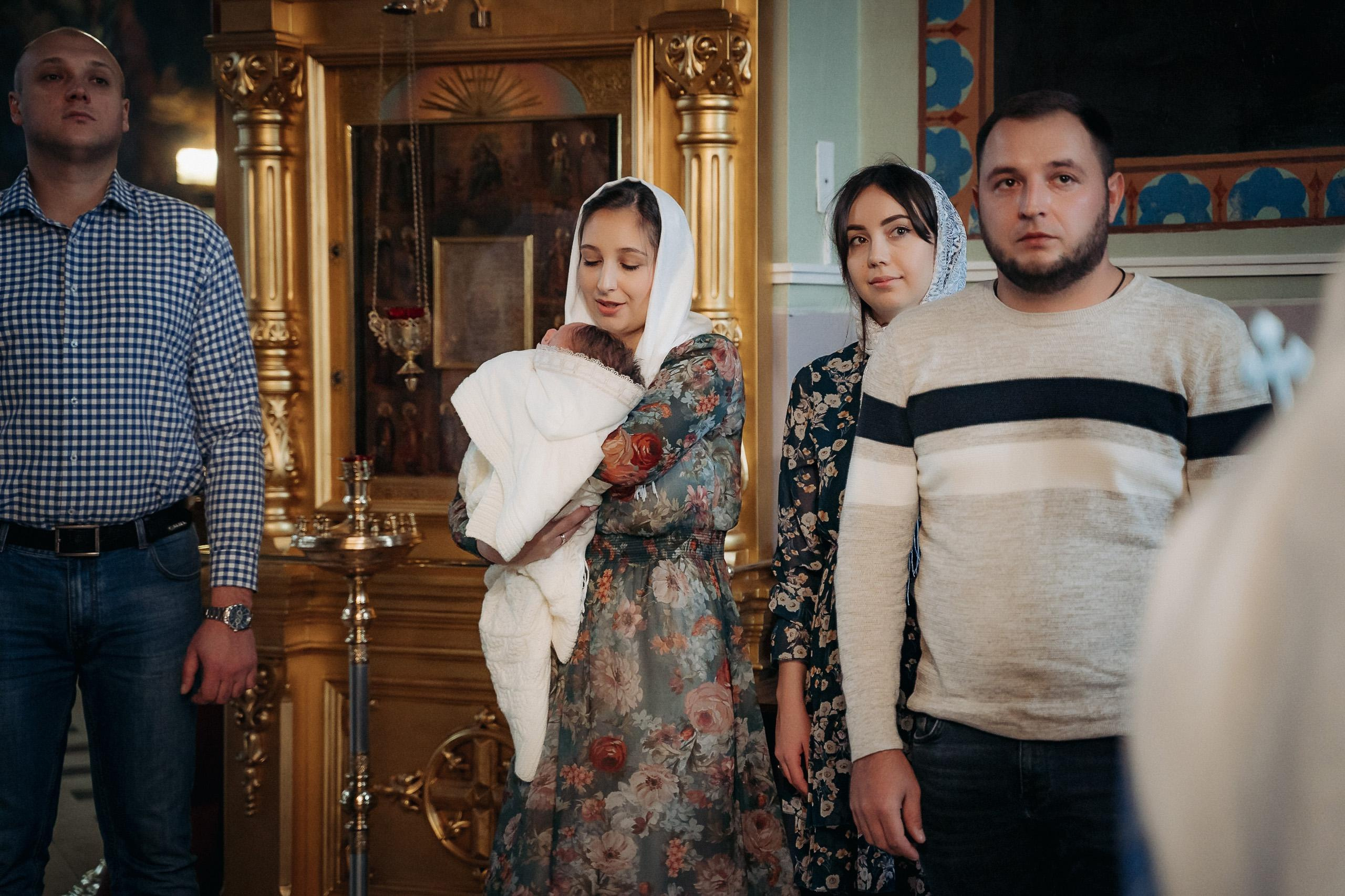 Фотограф на крещение в Балашихе в Церкви Рождества