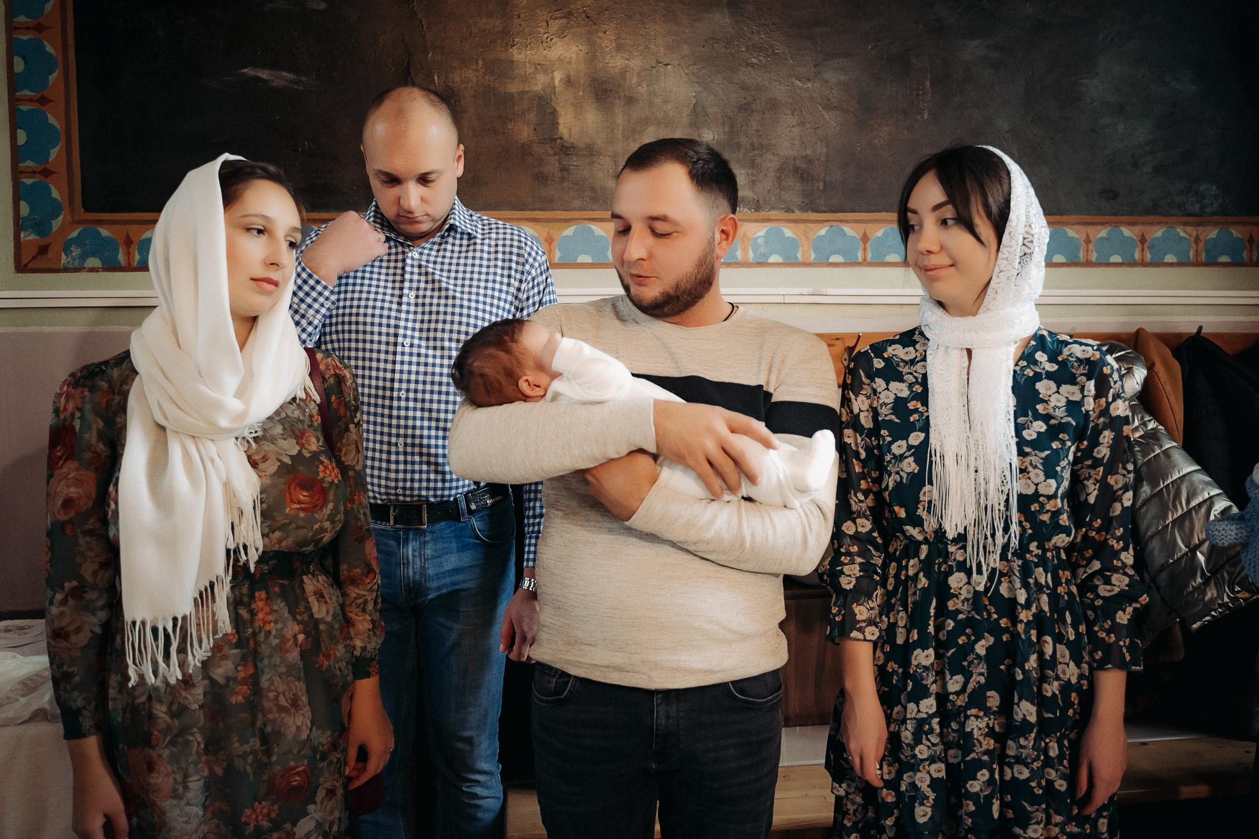 Фотограф на крещение в Балашихе в Церкви Рождества