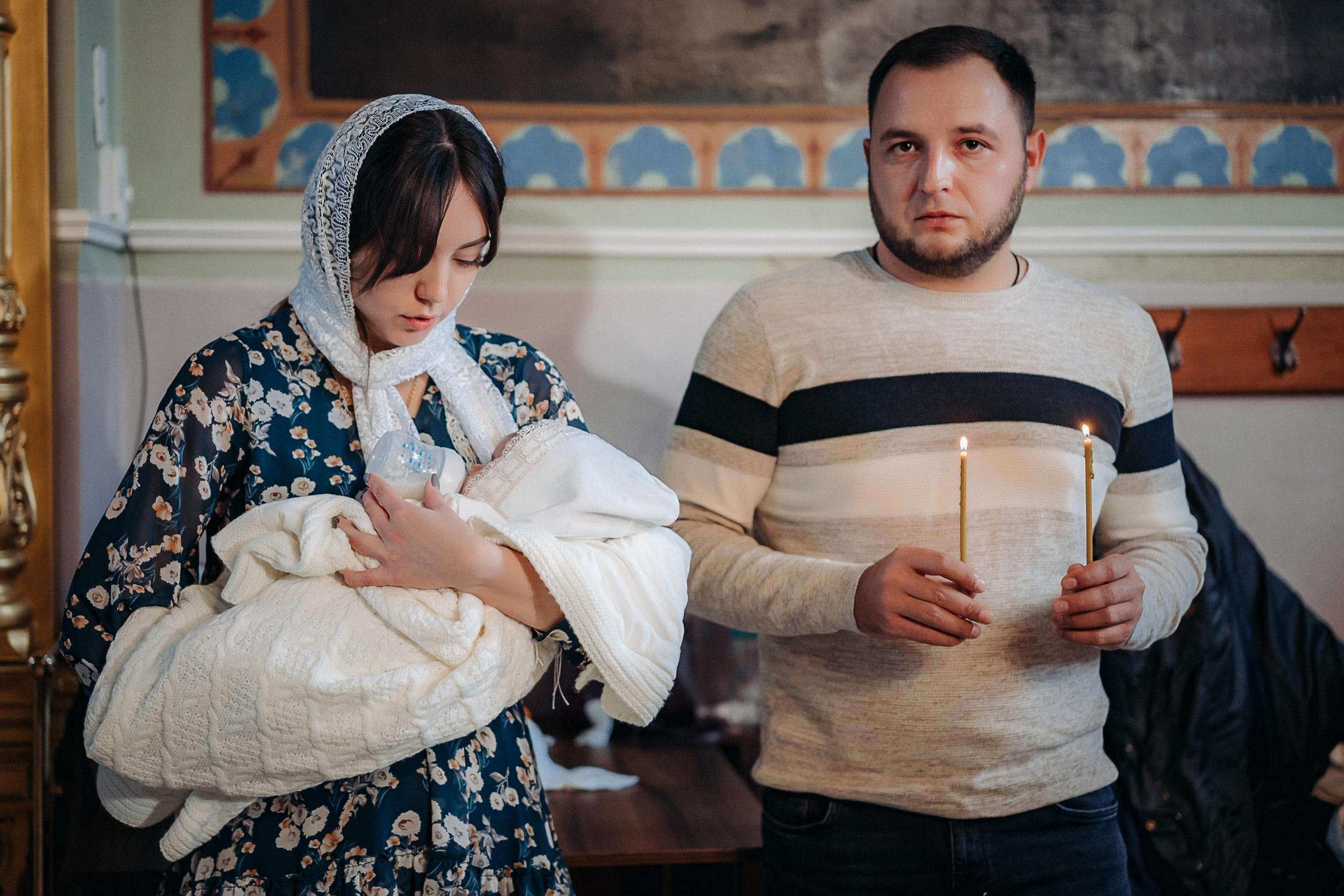 Фотограф на крещение в Балашихе в Церкви Рождества