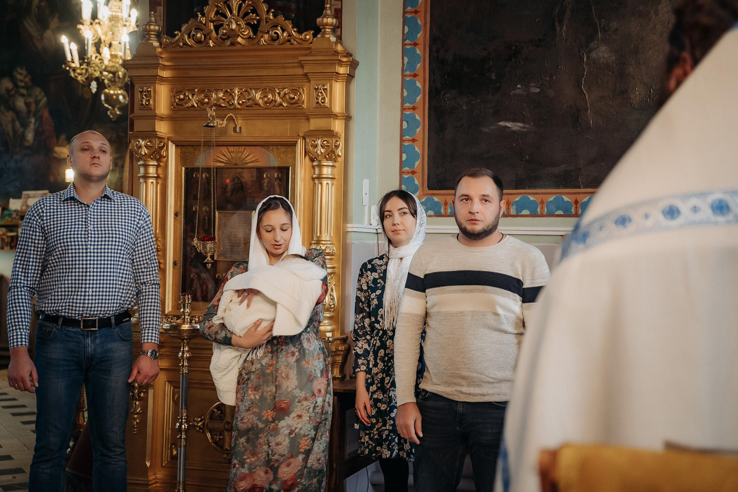 Фотограф на крещение в Балашихе в Церкви Рождества