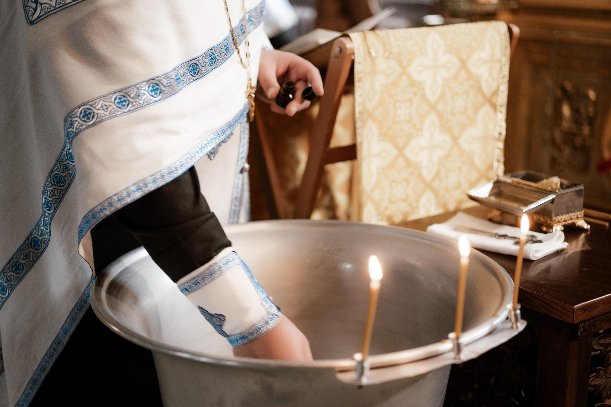 Фотограф на крещение в Балашихе в Церкви Рождества