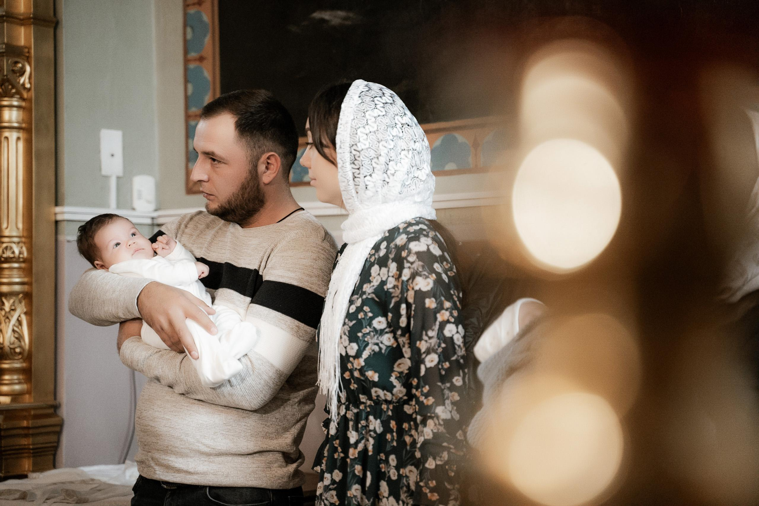 Фотограф на крещение в Балашихе в Церкви Рождества