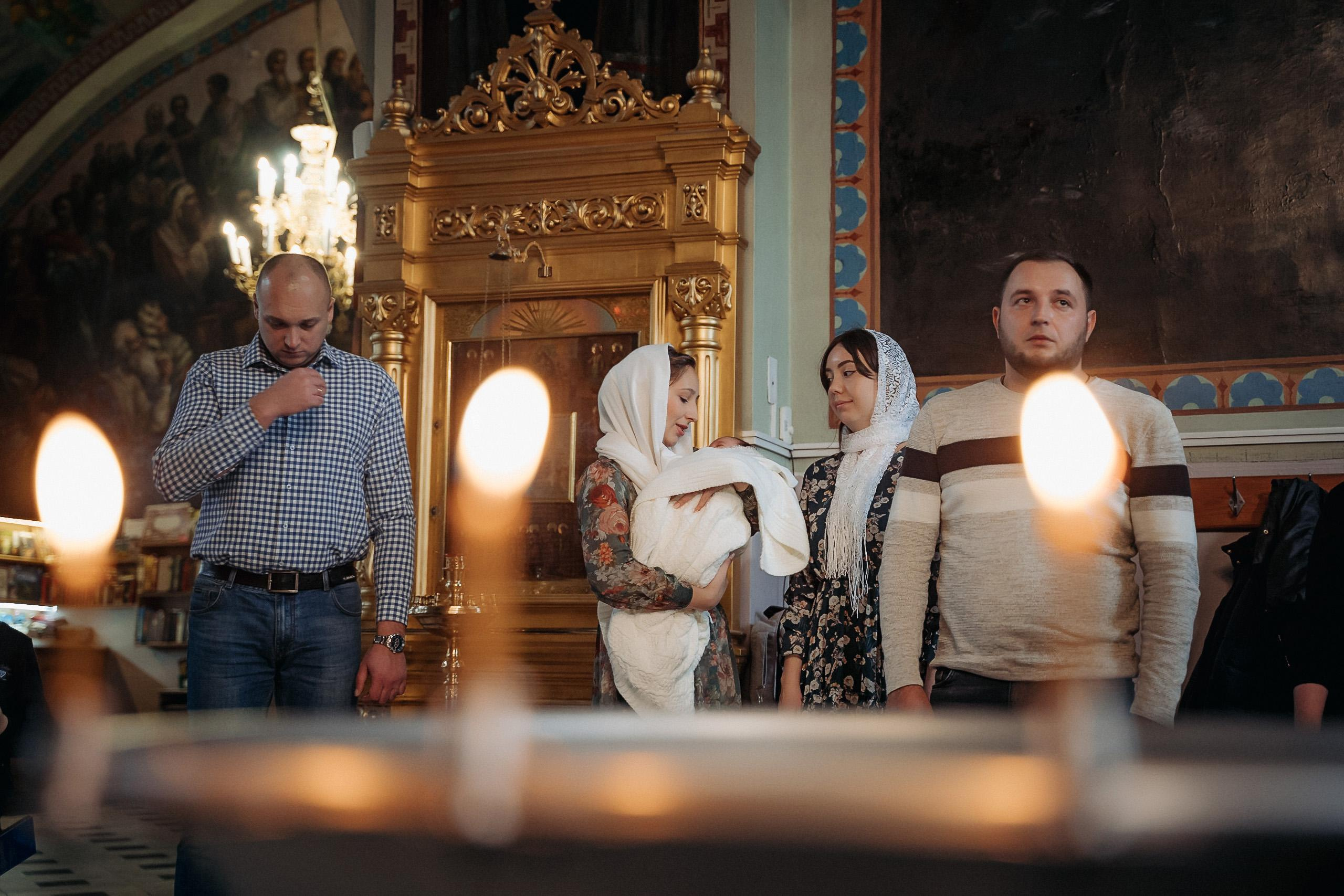 Фотограф на крещение в Балашихе в Церкви Рождества