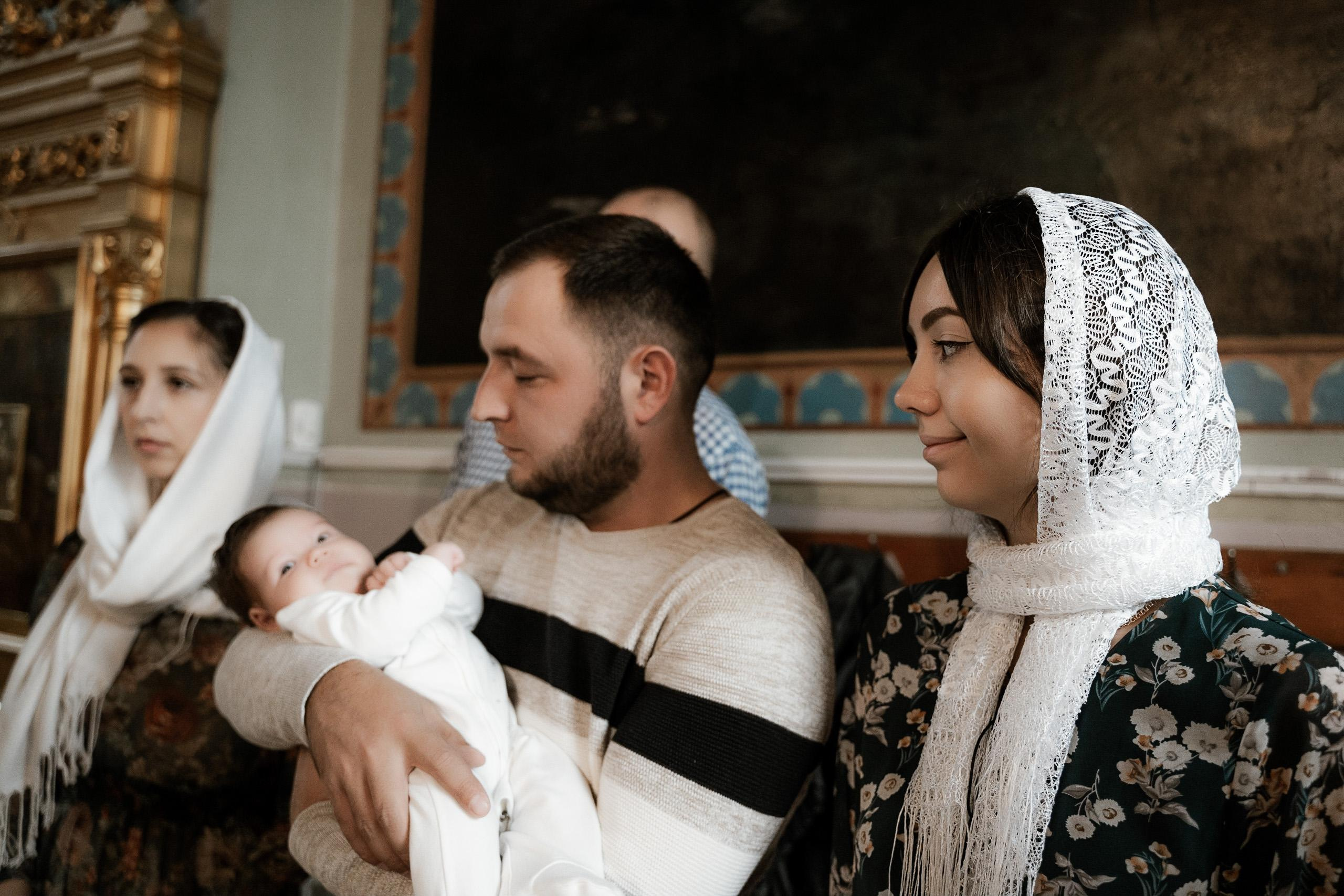 Фотограф на крещение в Балашихе в Церкви Рождества