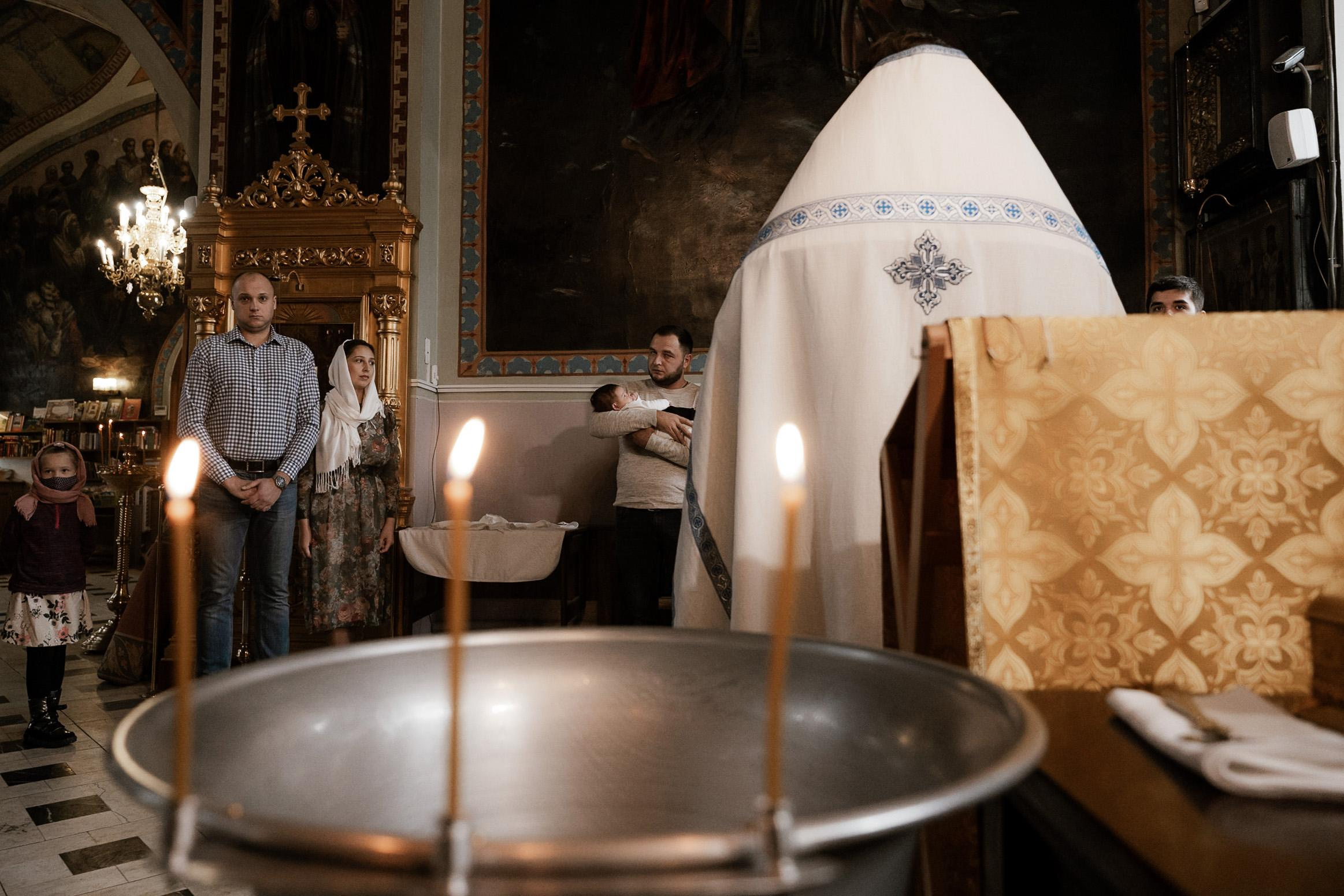 Фотограф на крещение в Балашихе в Церкви Рождества
