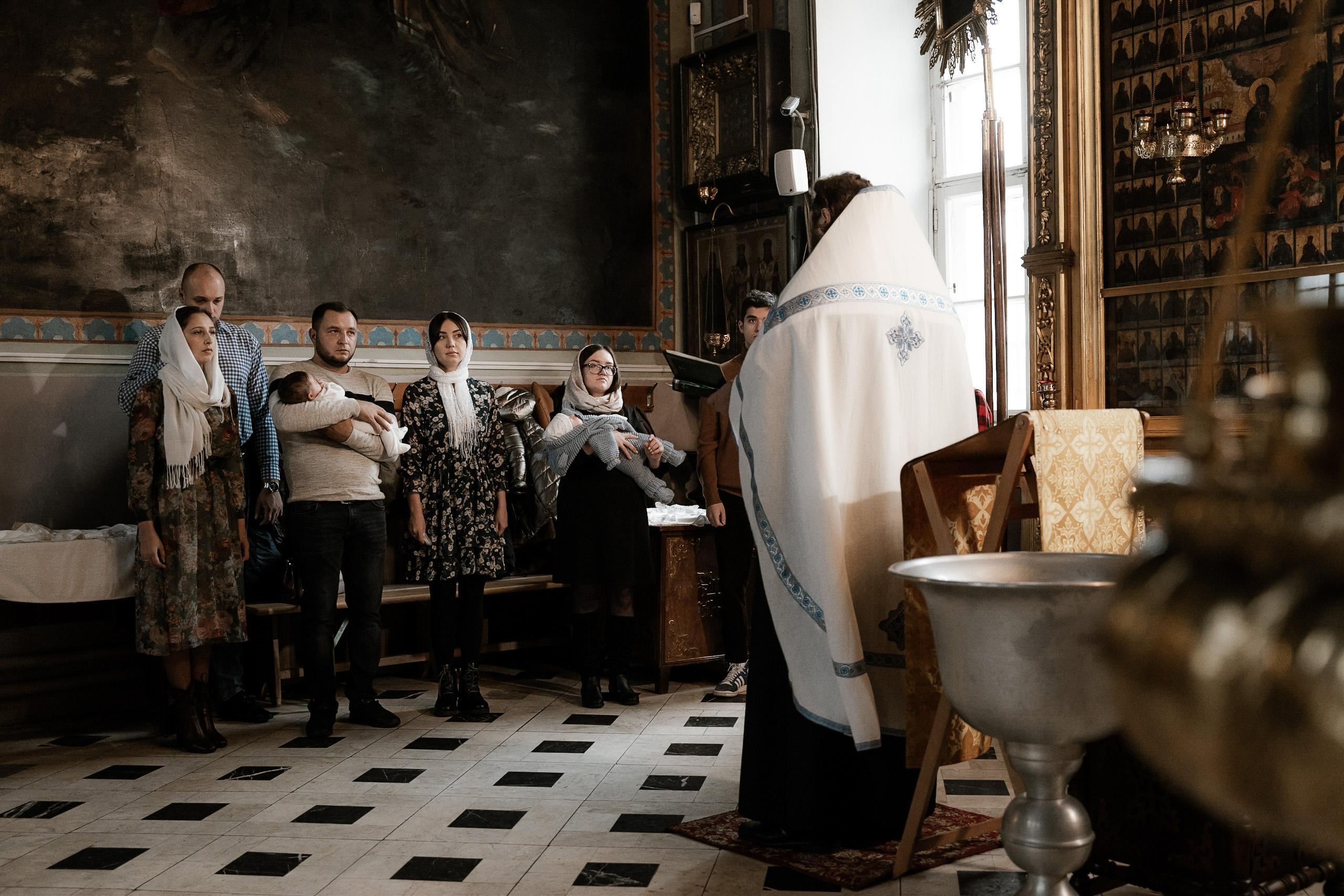 Фотограф на крещение в Балашихе в Церкви Рождества