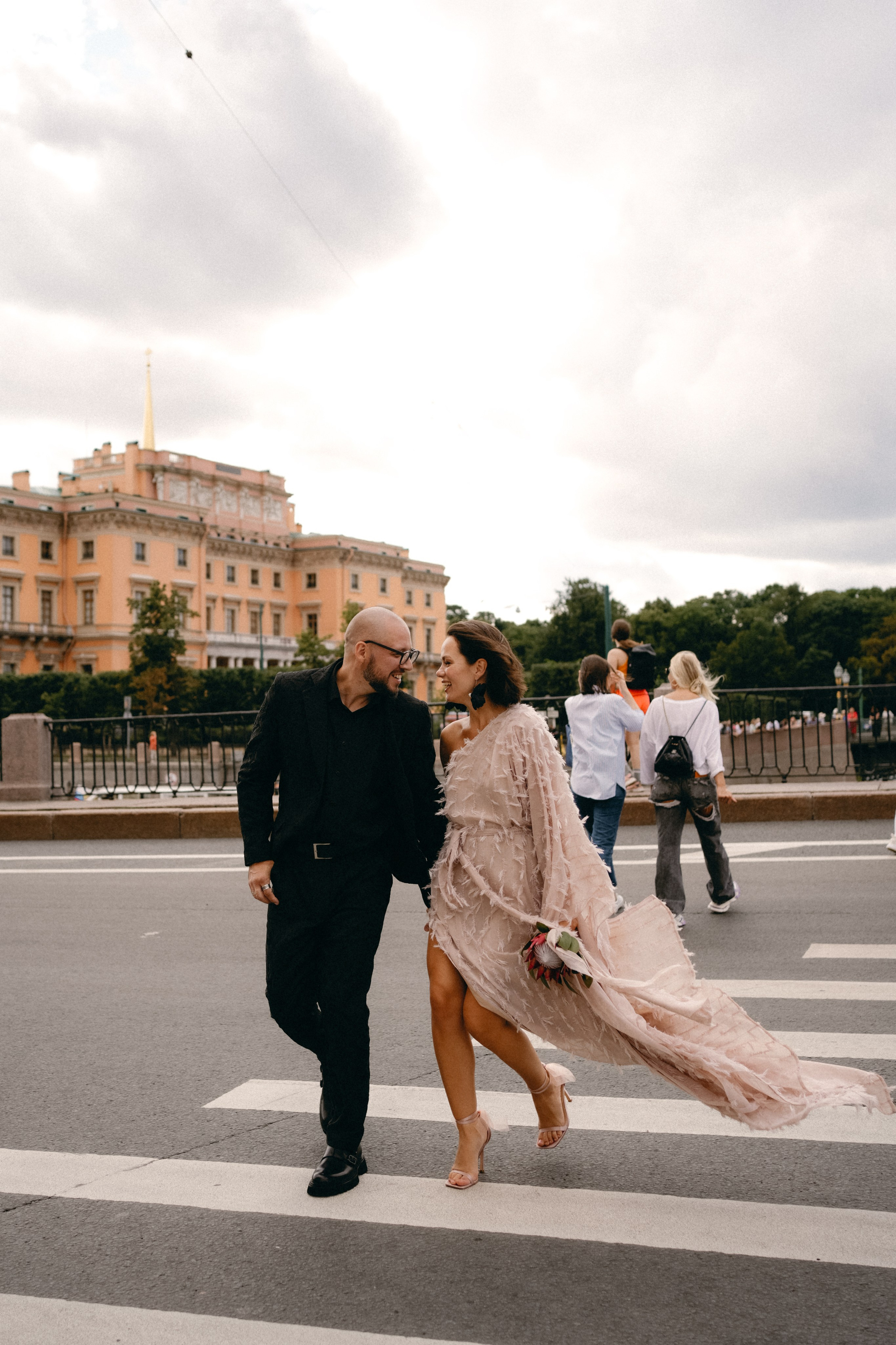 Марина и Денис, Санкт-Петербург. Фотограф Перевозкина Анна