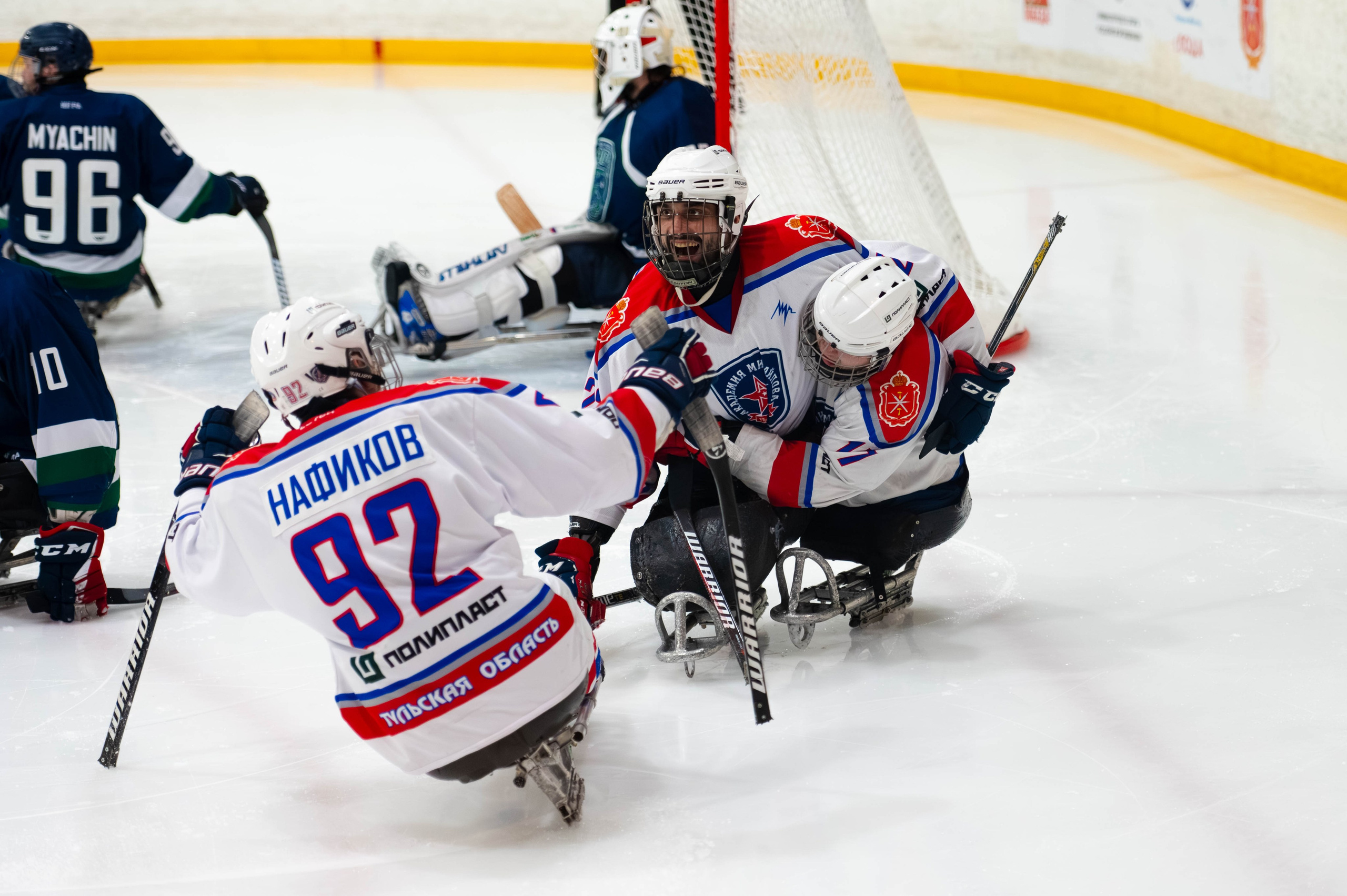 ЧР по хоккею следж. Алексин, 2025. Спортивный фотограф в Туле и Тульской области. Файсханова Фото Спорт