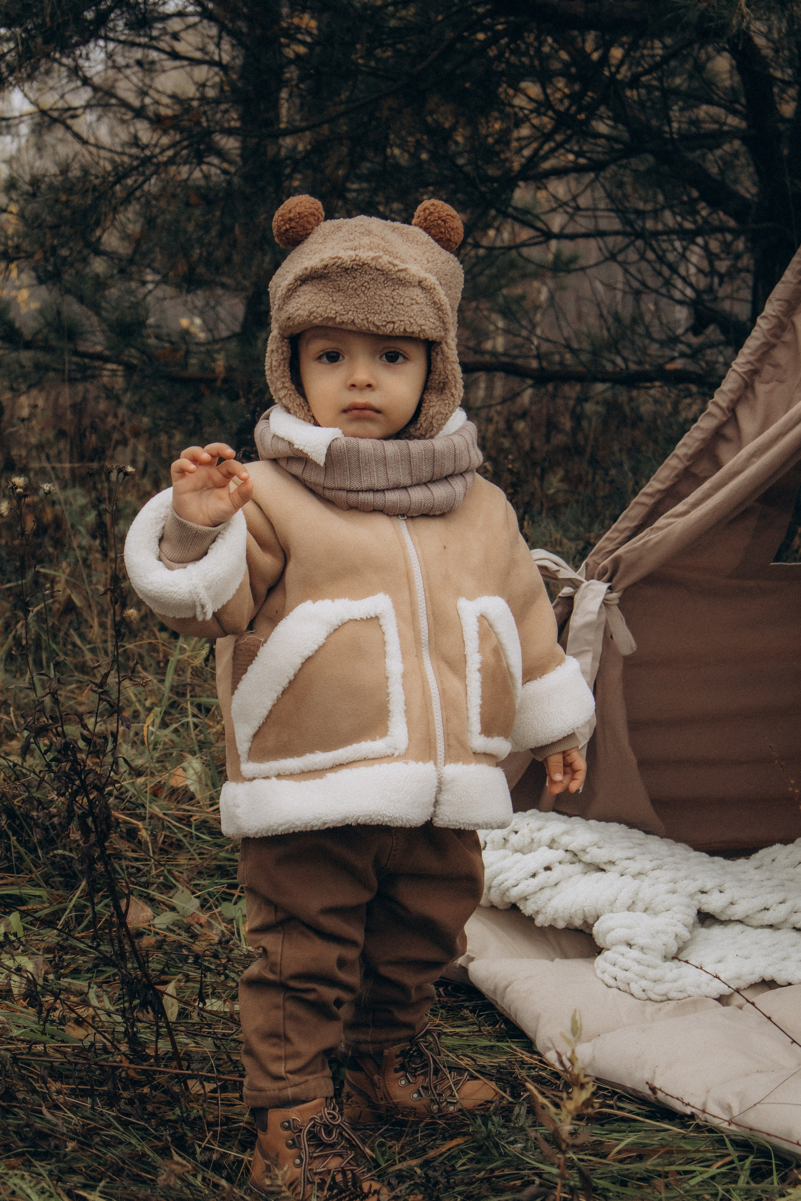 Осенью в лесу. Семейная фотосессия в лесу. Юлия Левада Семейный и женский фотограф