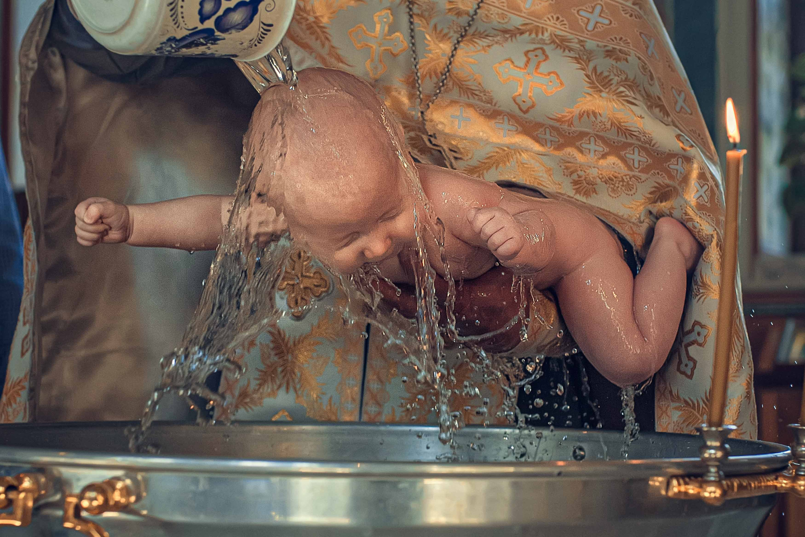 Таинство Крещения. Максим и Денис. Фотографии. Фотограф Стеценко Наталия. Одинцово, Москва, Московская область