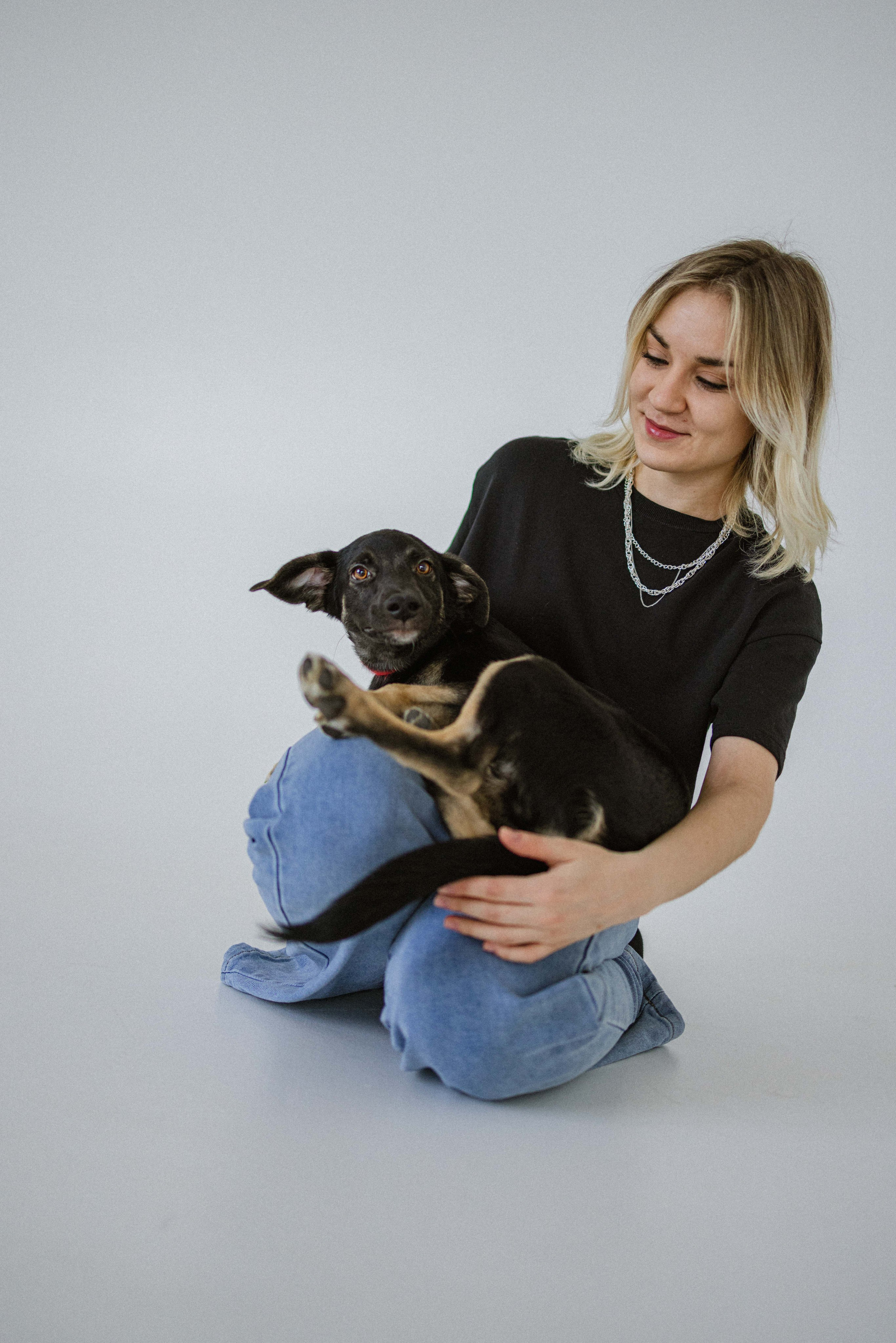 Крис и Тэдди. Фотограф-анималист в Москве Лера Черноног