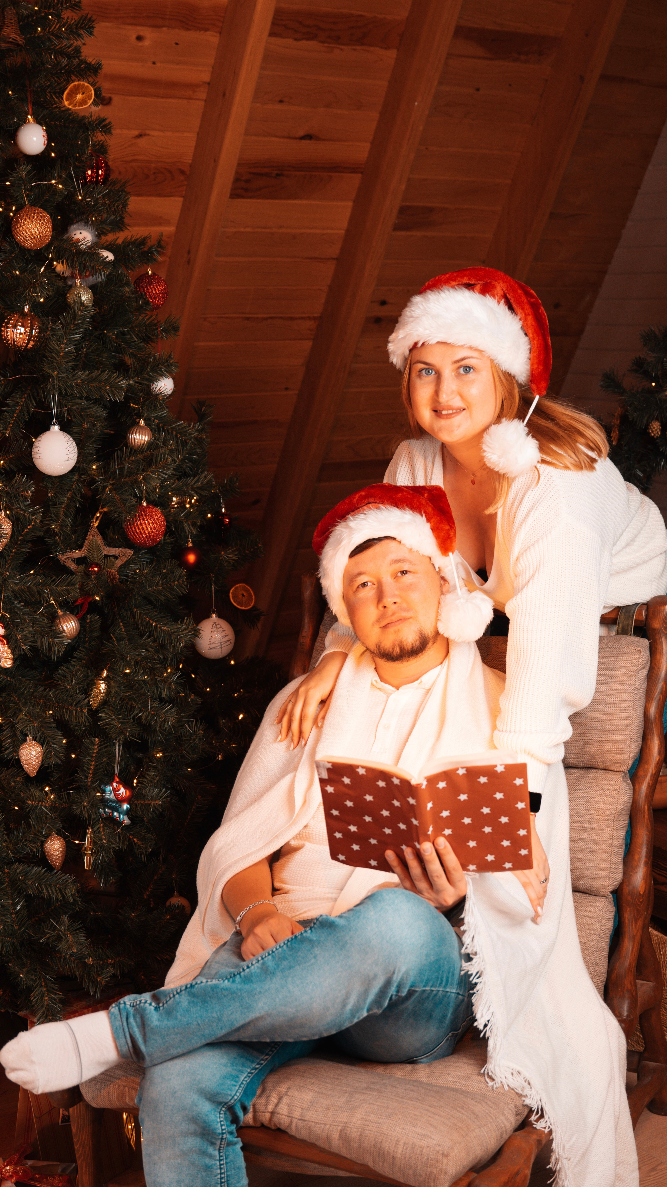 Новогодняя фотосессия семьи. Видеомейкер, видеооператор из Казани Ильнур Еналиев