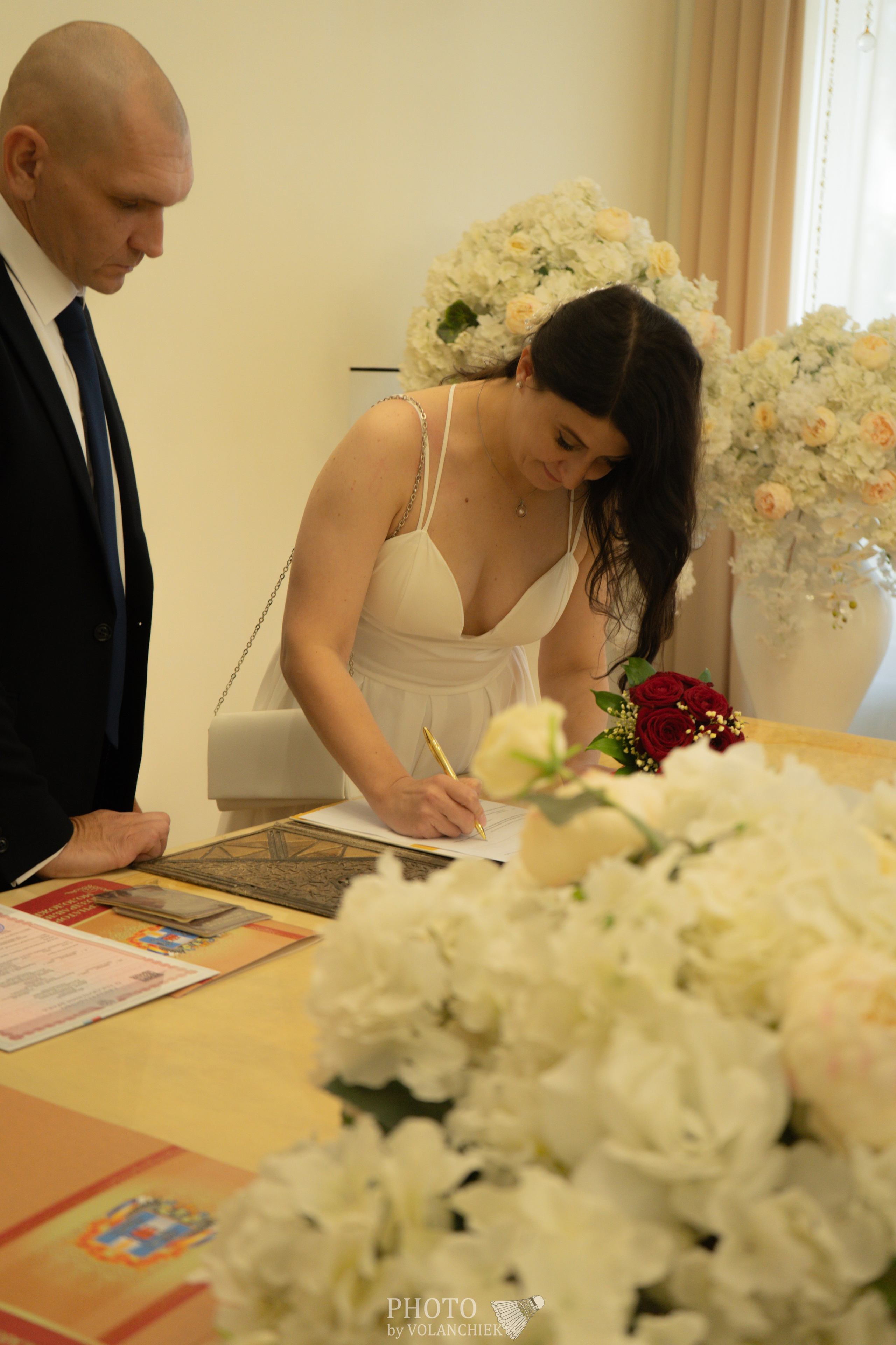Свадебная фотосессия. Photo by Volanchiek