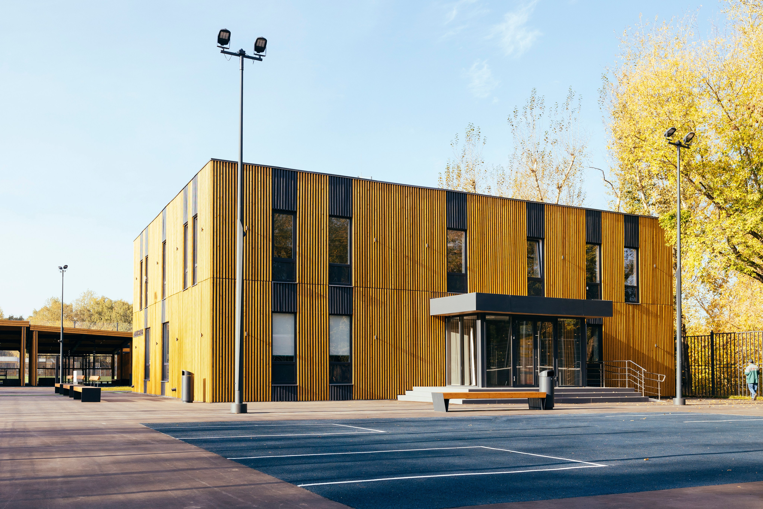 Фотосъемка для архитектурного бюро А4 «Стадион Свиблово». Фотограф Георгий Нигматулин