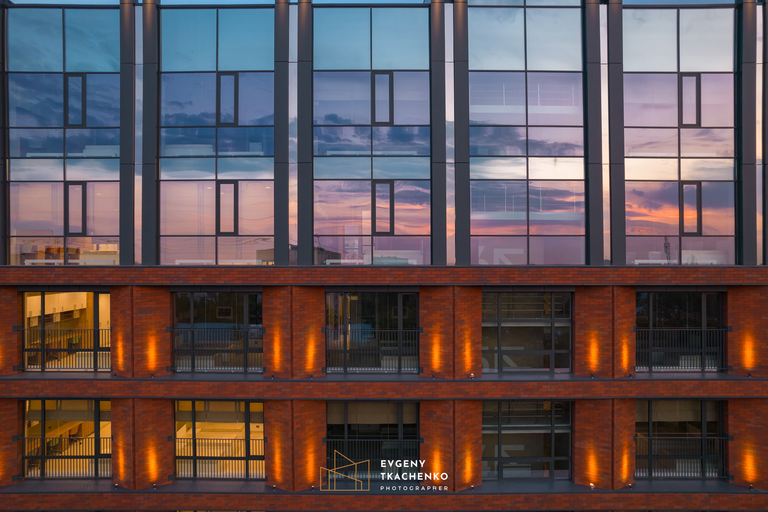 Общежитие университета NarXoz в Алматы. Архитектурный и интерьерный фотограф в Казахстане