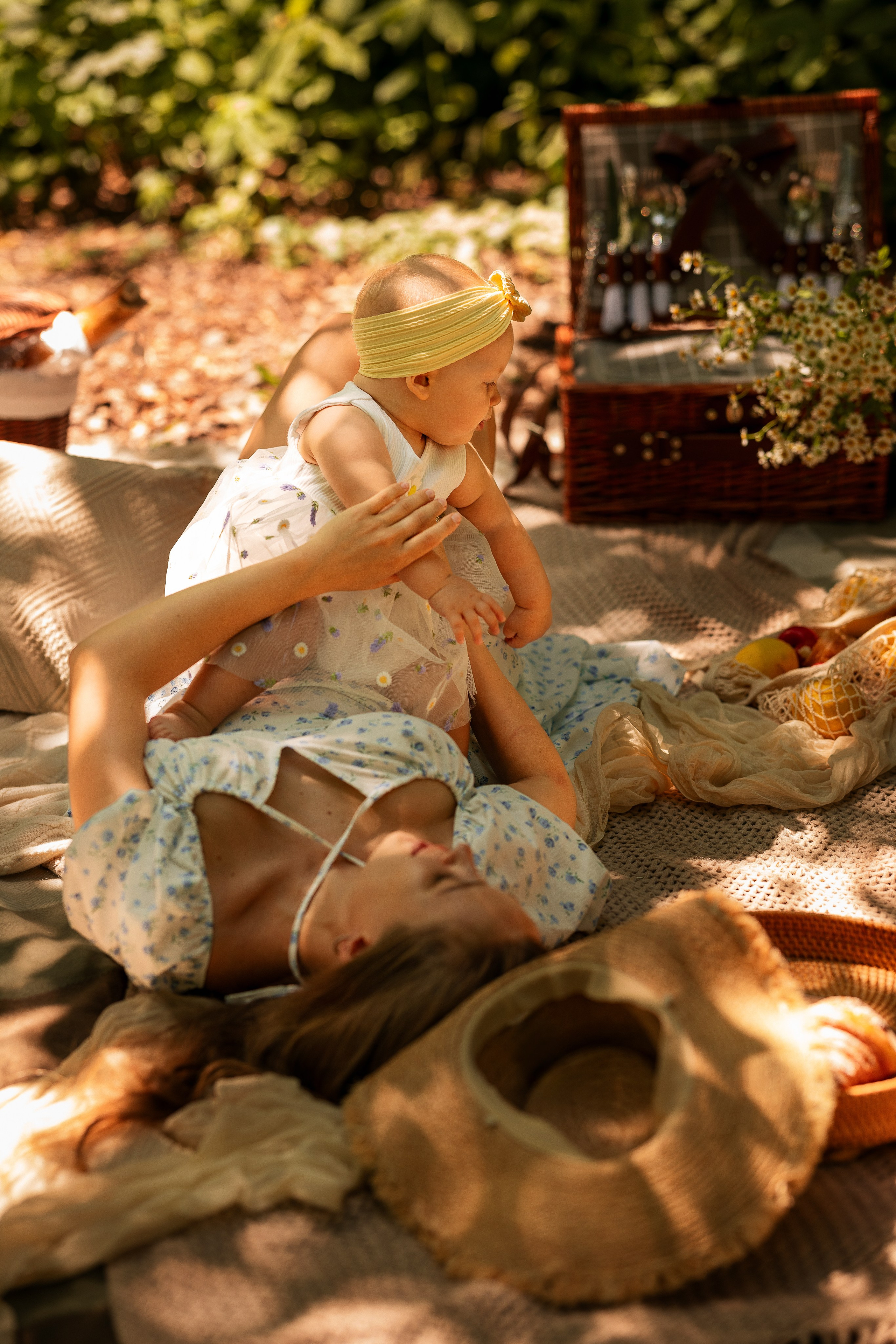 Семейная фотосъемка в Сокольниках. Женский и семейный фотограф в Москве Виктория