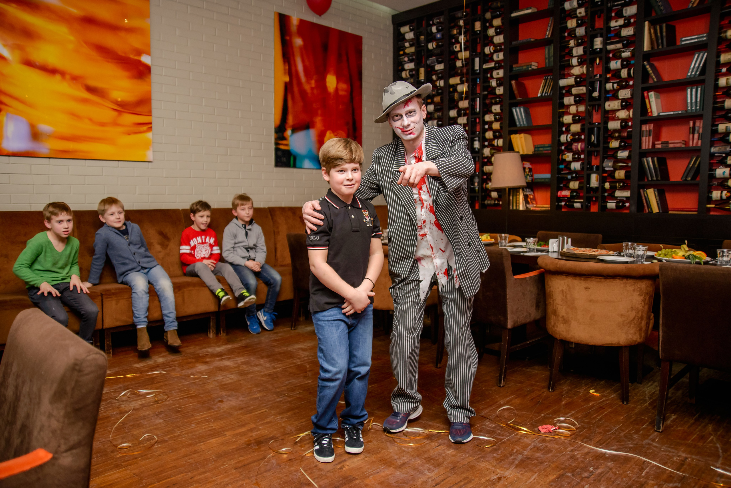 Детский день рождения в ресторане