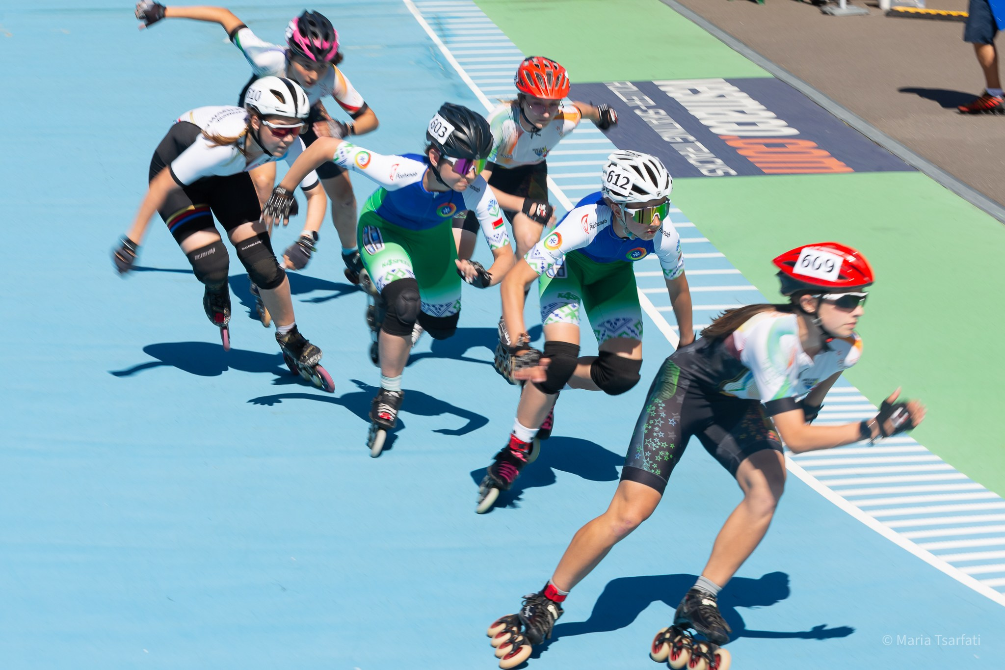 Международные соревнования по спидскейтингу. Солигорск, Беларусь. 2025. Спортивная съемка Мария Царфати