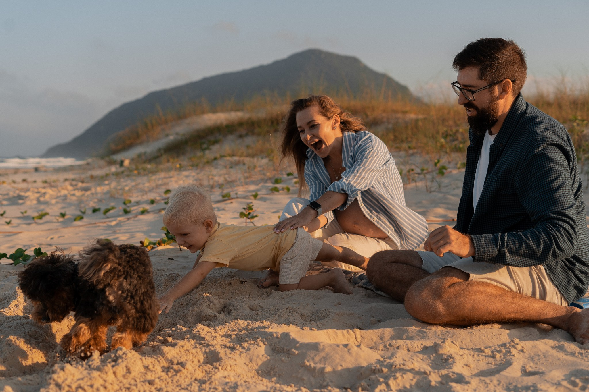 Алина, Кирилл и Максим. Русский фотограф во Флорианополисе | Лена Муни | Беременность, новорожденные, семья