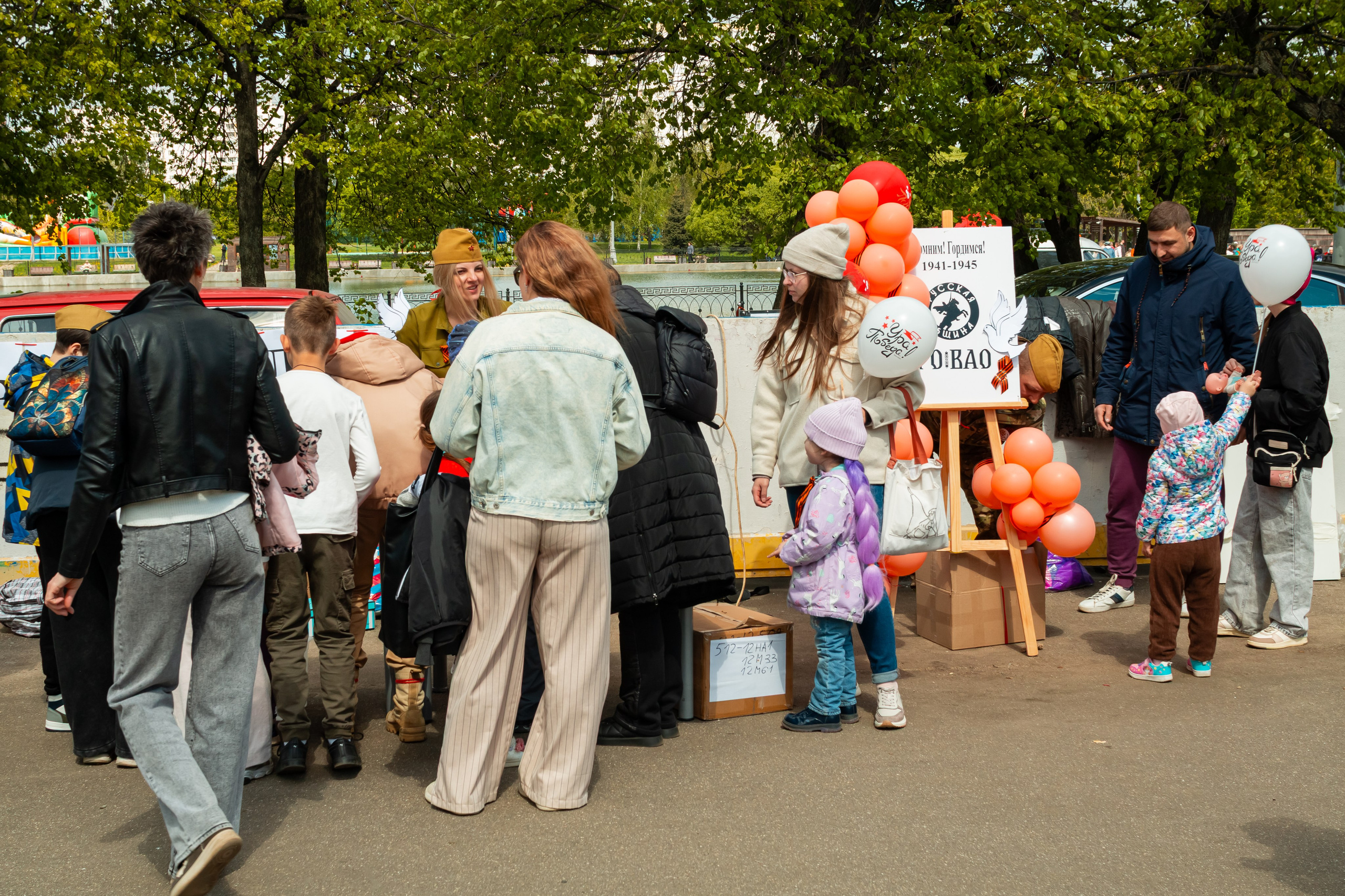Репортаж с 9 мая 2025 года, День Победы! ВАО Москва. Фотограф Илья Варакин