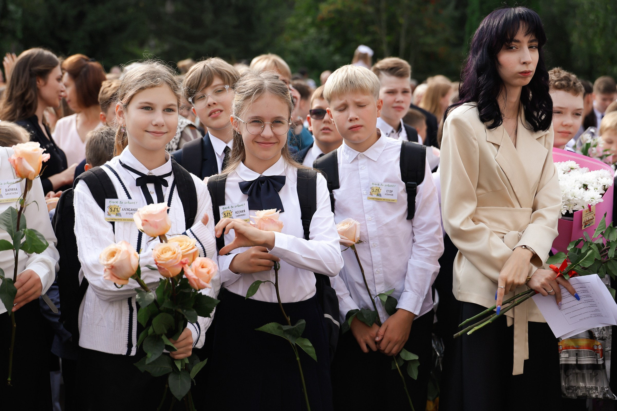 /РЕПОРТАЖ/ День знаний!. Свадебный фотограф Великий Новгород Станислав Кособудский