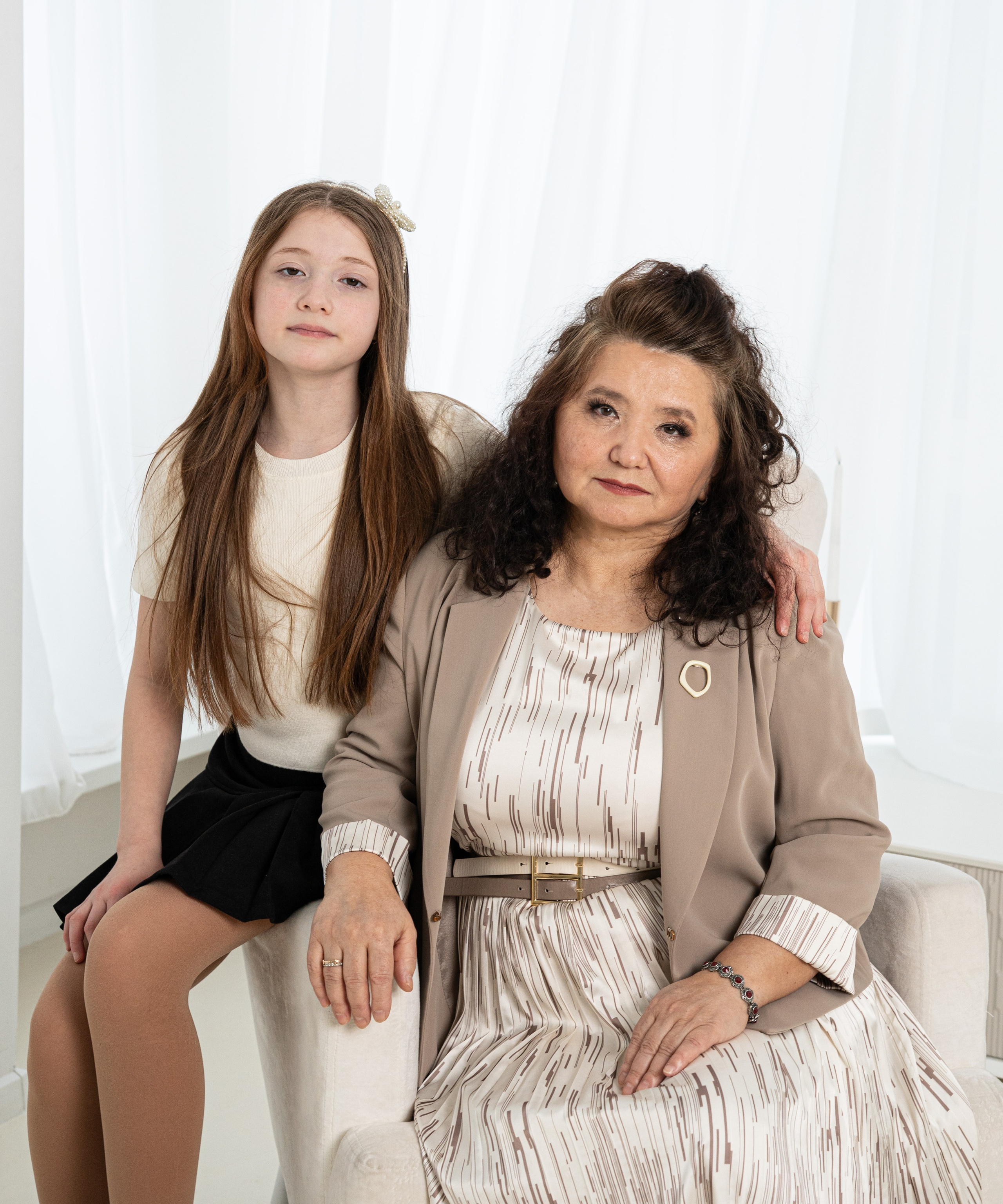 Семейная съёмка для Мадины. Студийный и портретный фотограф в САНКТ-ПЕТЕРБУРГЕИрина Махаон