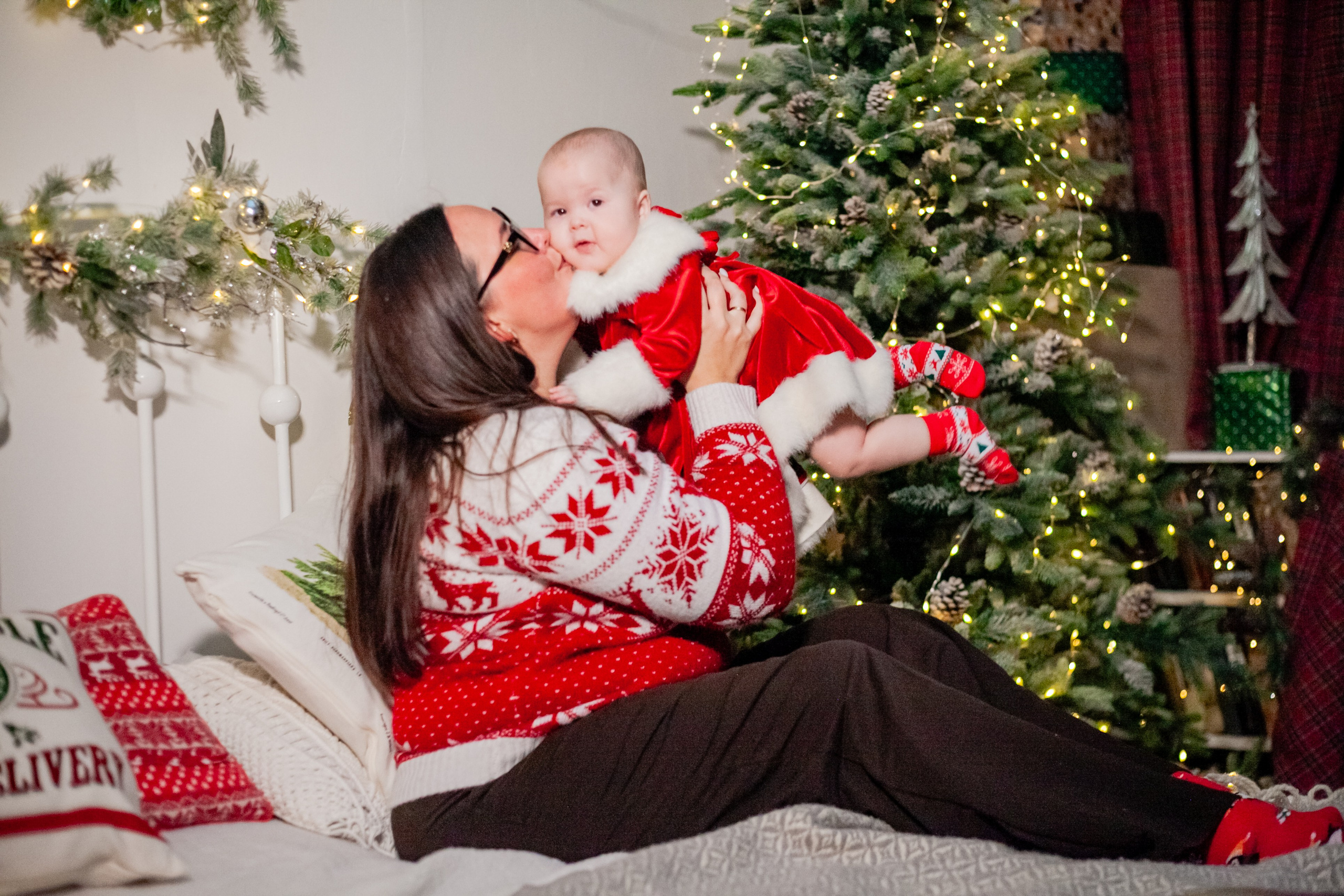 Ульяна и ее семья новый год 2024. Свадебный и семейный фотограф в Армавире