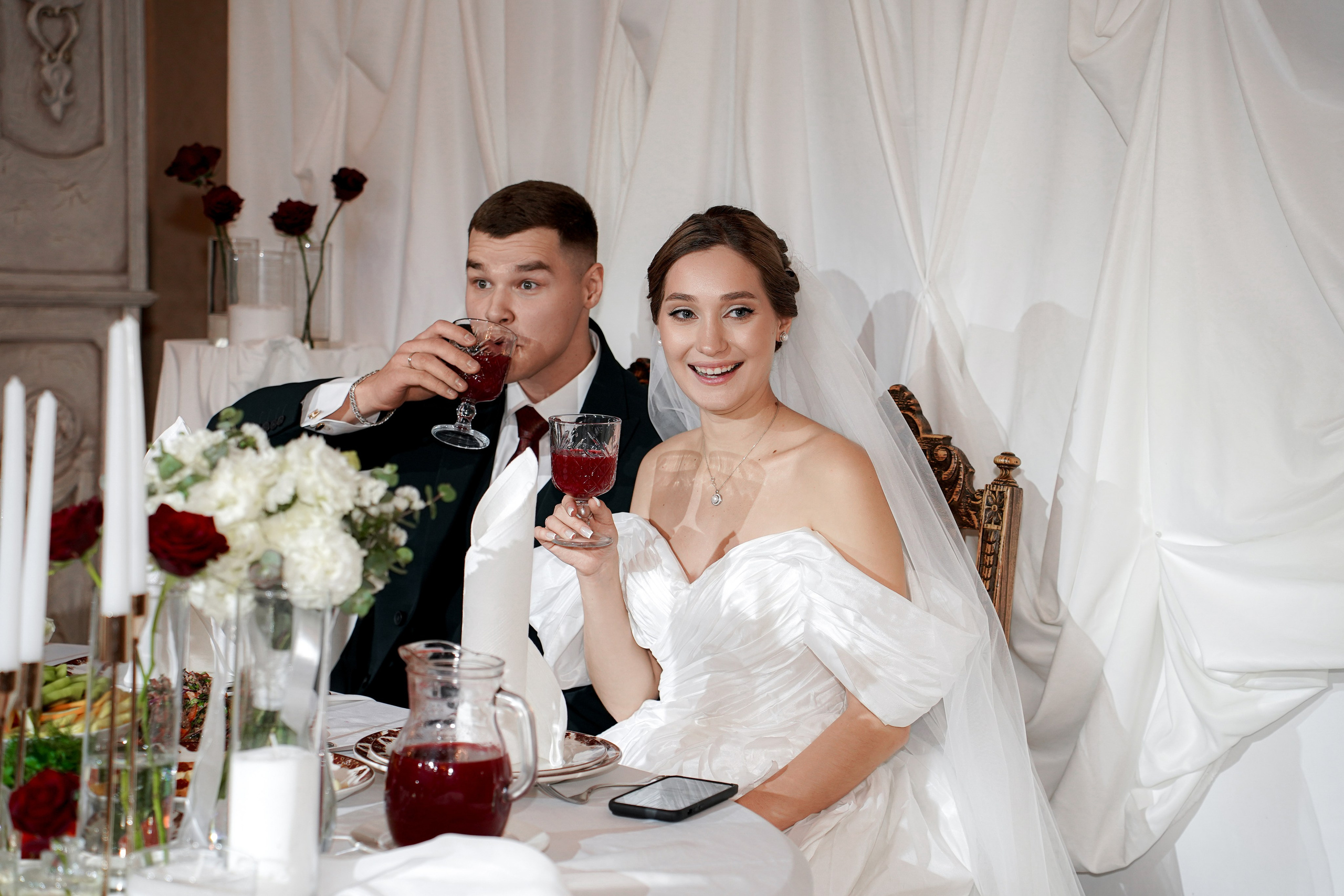 Банкет в Атаманской усадьбе. Свадебный фотограф в Ростове-на-Дону. Таинство Крещения и Венчания, семейные фотосессии. Алёна Чёботова