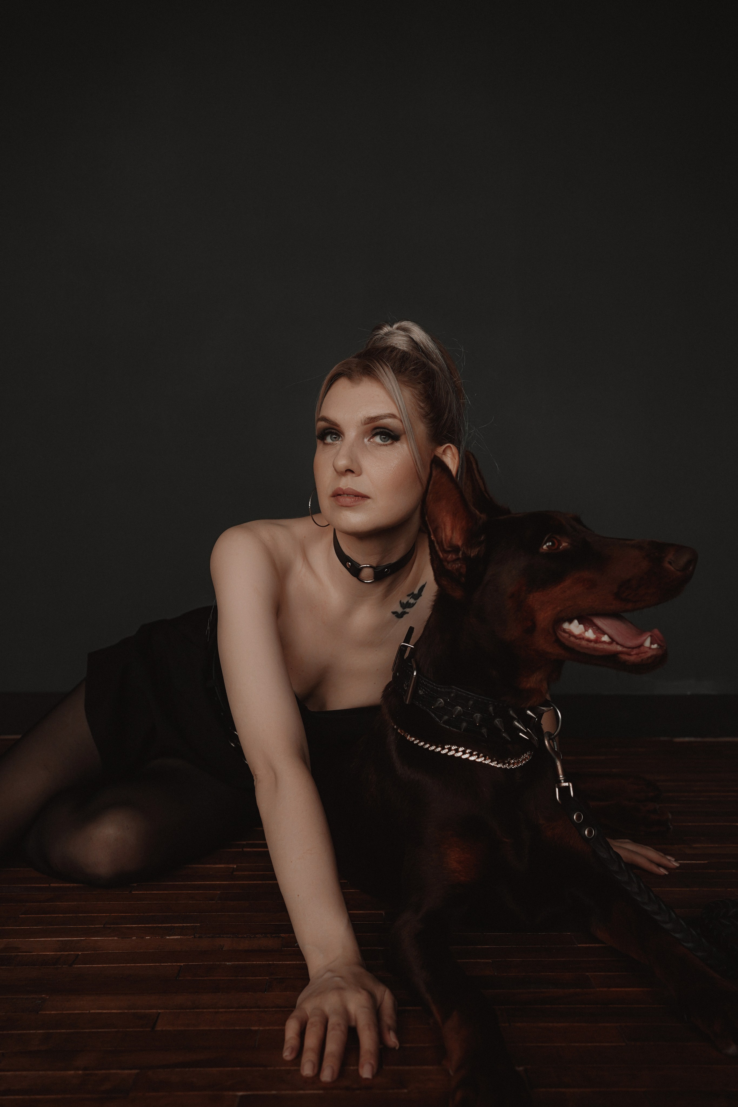 Фотосессия с собакой в Ростове-на-Дону. Женский фотограф Алёна Чёботова. Свадебный фотограф в Ростове-на-Дону. Таинство Крещения и Венчания, семейные фотосессии. Алёна Чёботова