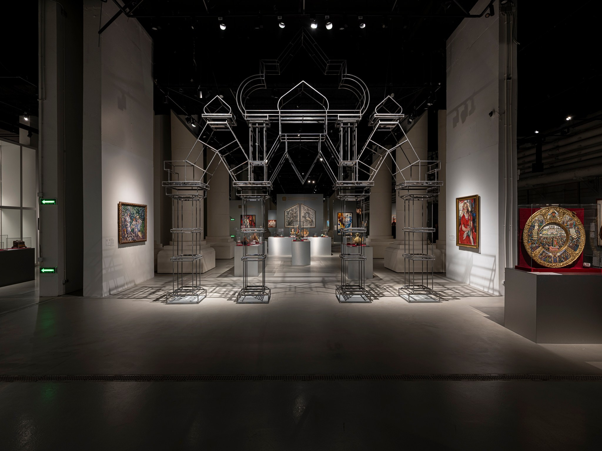 Выставка «200 лет. Юбилейная выставка Университета имени Строганова», архитектор Юлия Наполова PC_Culture. Фотограф Василий Буланов