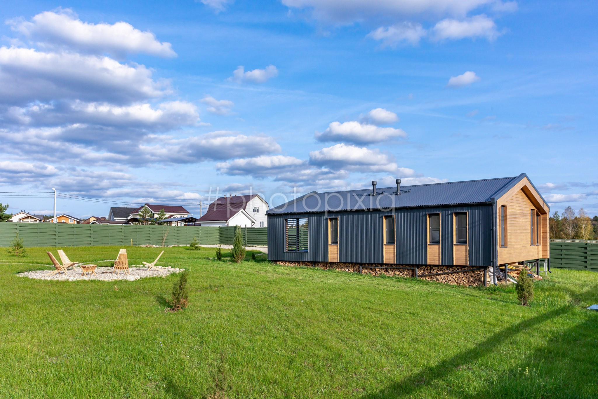 Съёмка загородного дома для аренды в ДПК Большие Всходы. Интерьерная съёмка и виртуальные туры — Интерьерный фотограф Кузнецов Сергей (photopixiq)