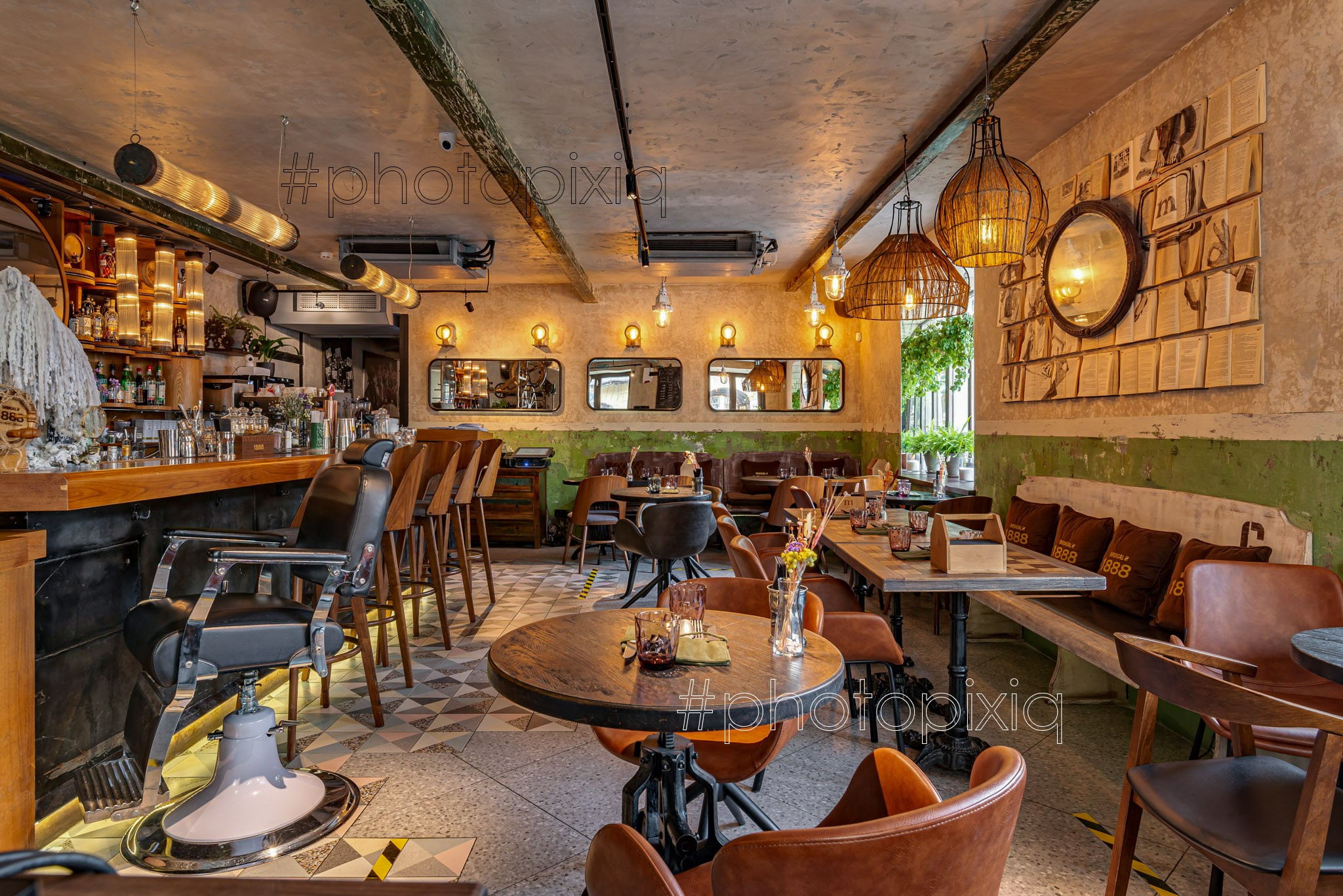 Интерьерная съёмка бара Masters & Margaritas на Маяковской. Интерьерная съёмка и виртуальные туры — Интерьерный фотограф Кузнецов Сергей (photopixiq)