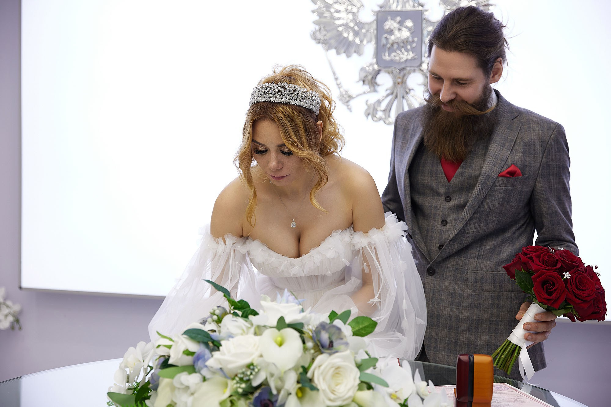 Регистрация в ЗАГСе и выездная. Свадебная съемка. Фотограф в Москве Валерий Боцман